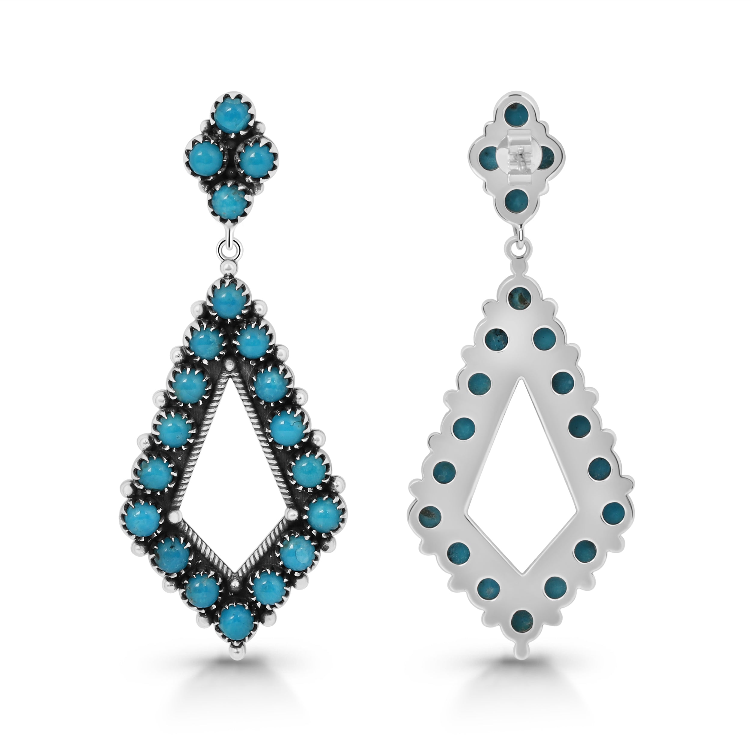 Turquoise Earring-(TRQ-SE-752.)