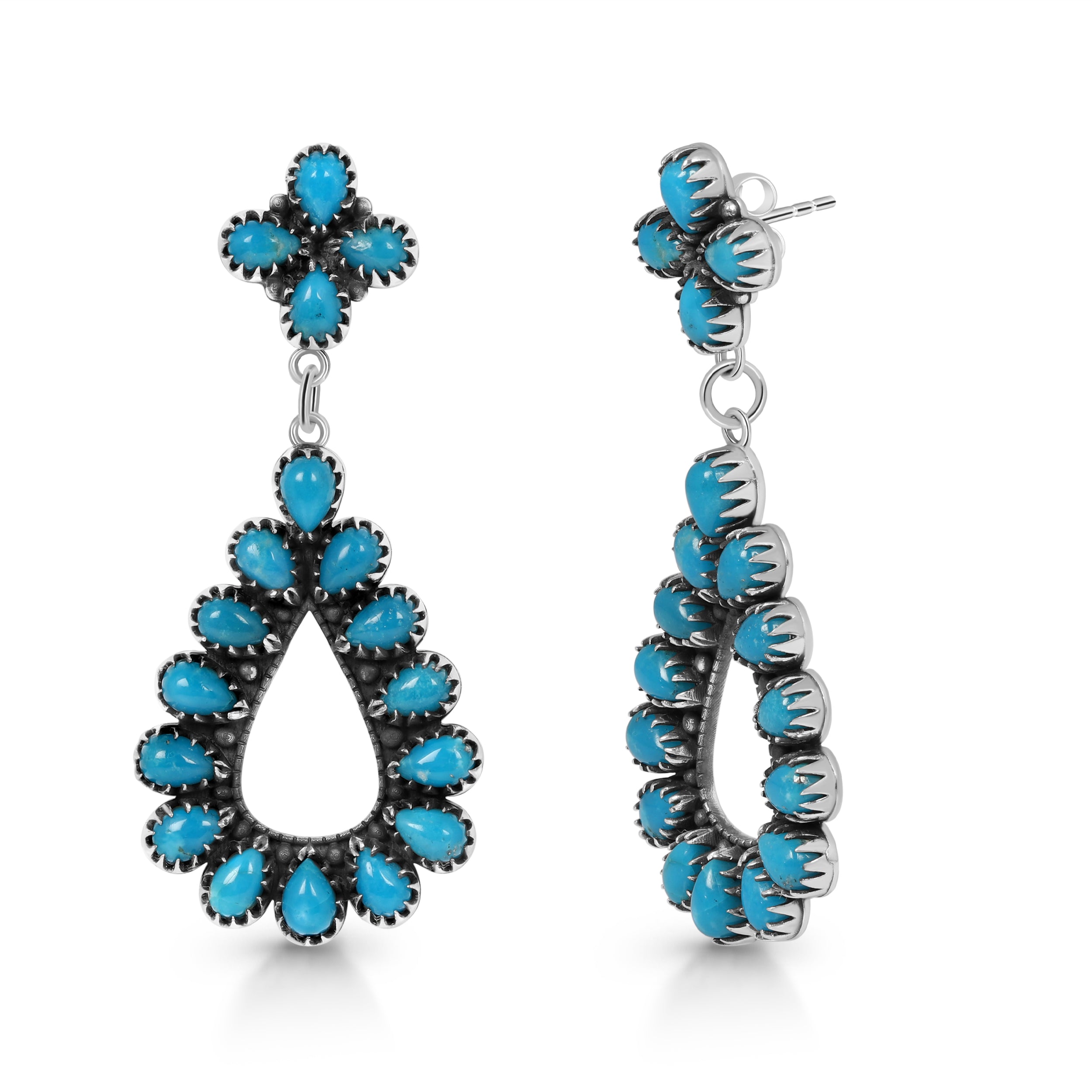 Turquoise Earring-(TRQ-SE-756.)