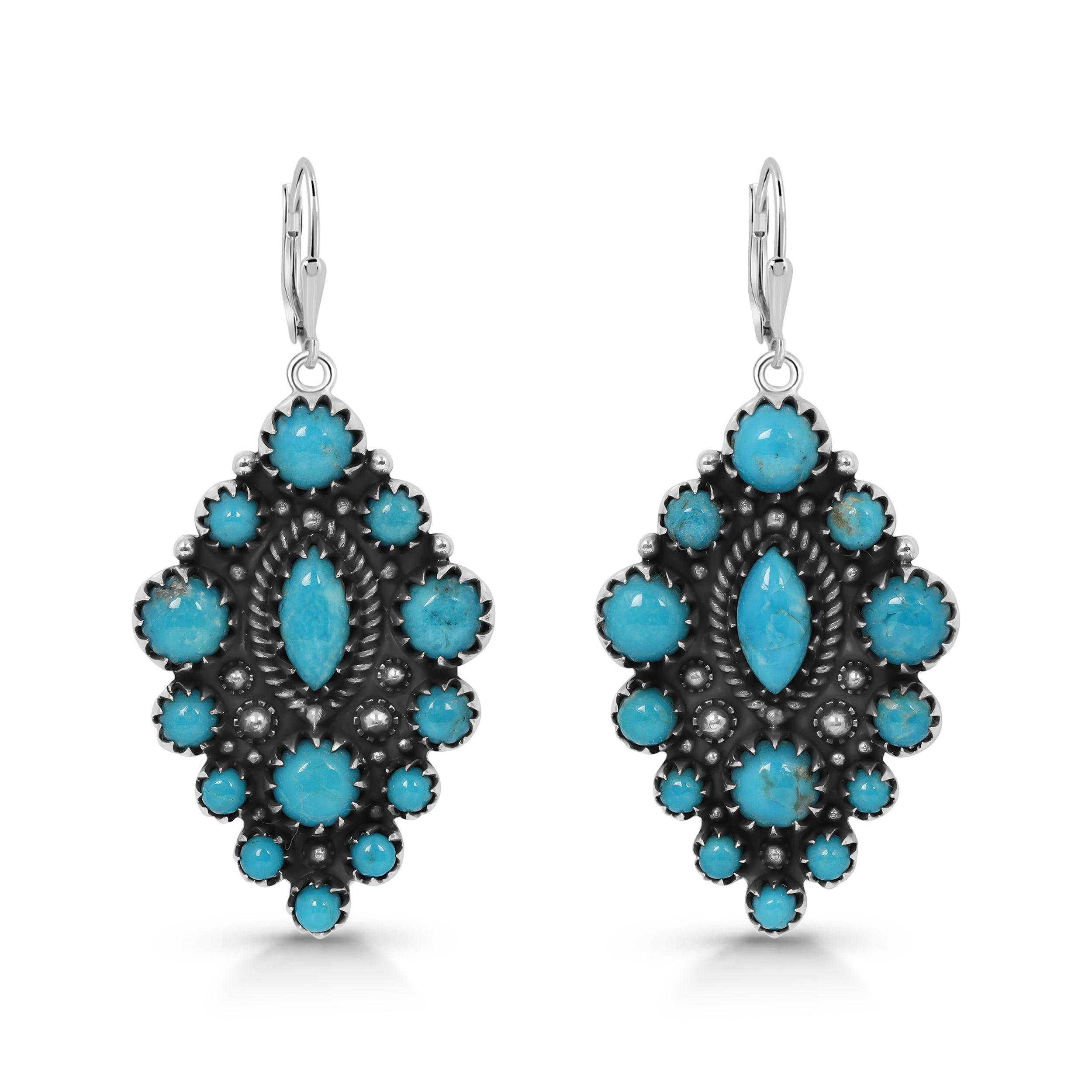 Turquoise Earring-(TRQ-SE-783.)