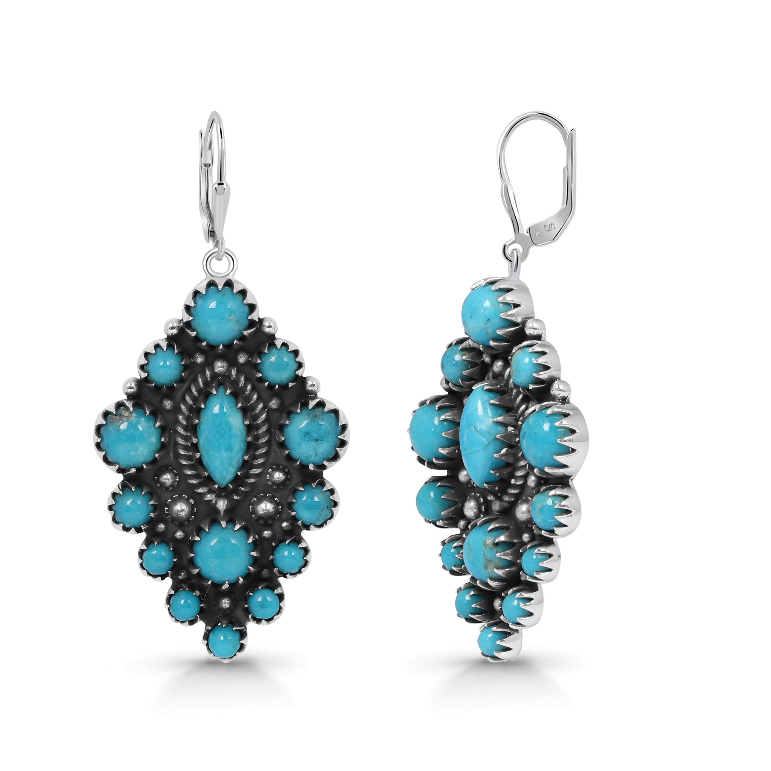 Turquoise Earring-(TRQ-SE-783.)