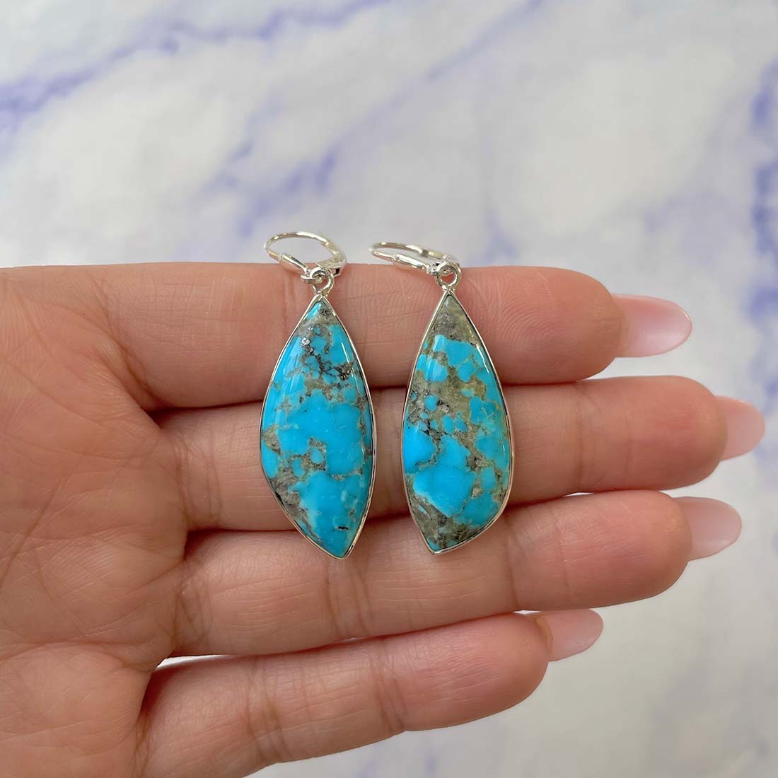 Turquoise Earring-(TRQ-E-15.)