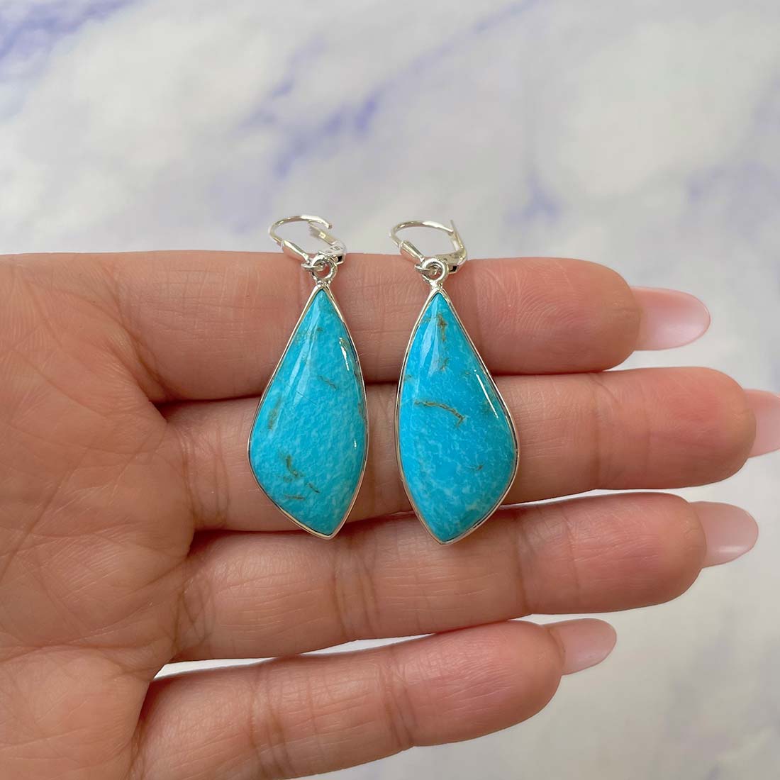 Turquoise Earring-(TRQ-E-18.)