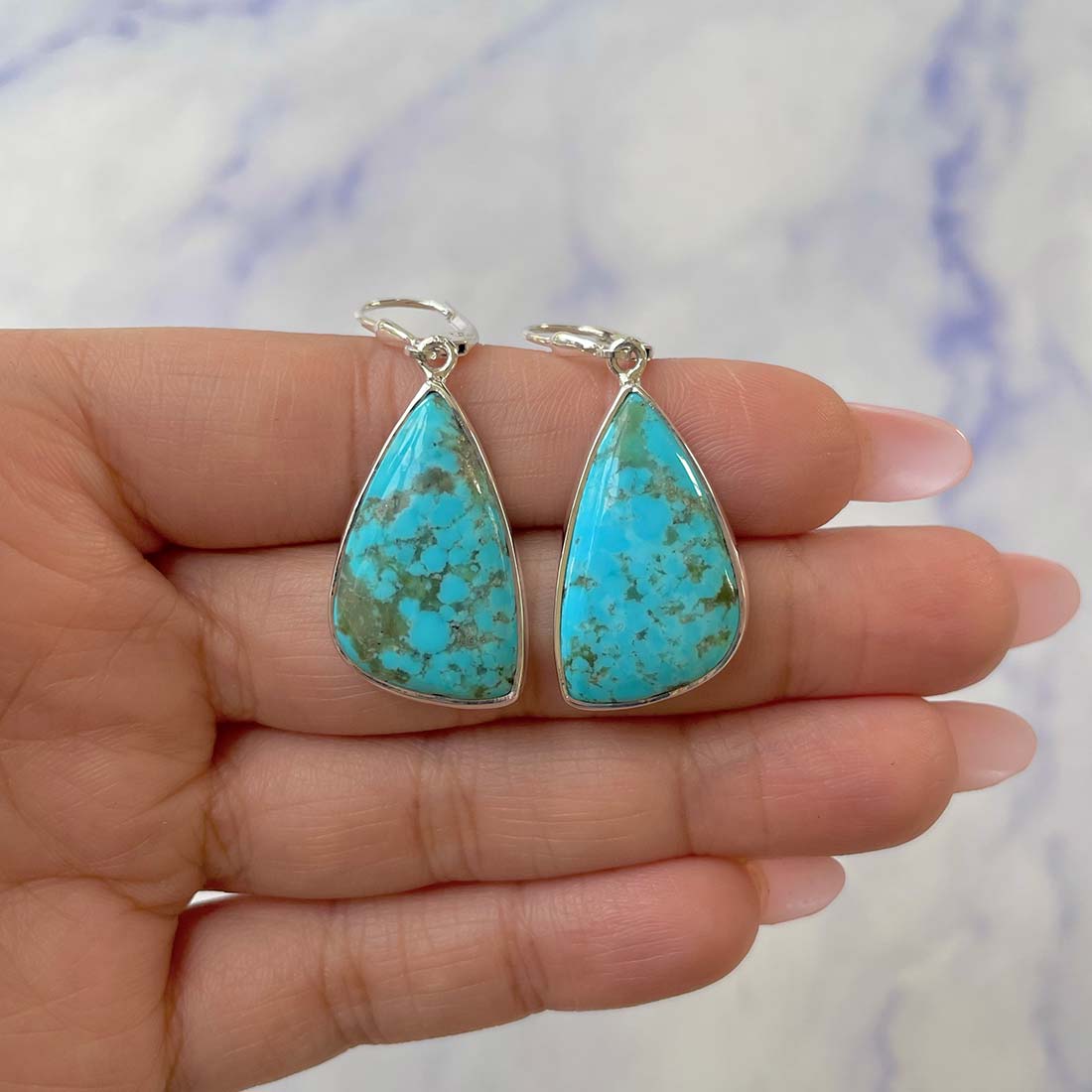 Turquoise Earring-(TRQ-E-21.)