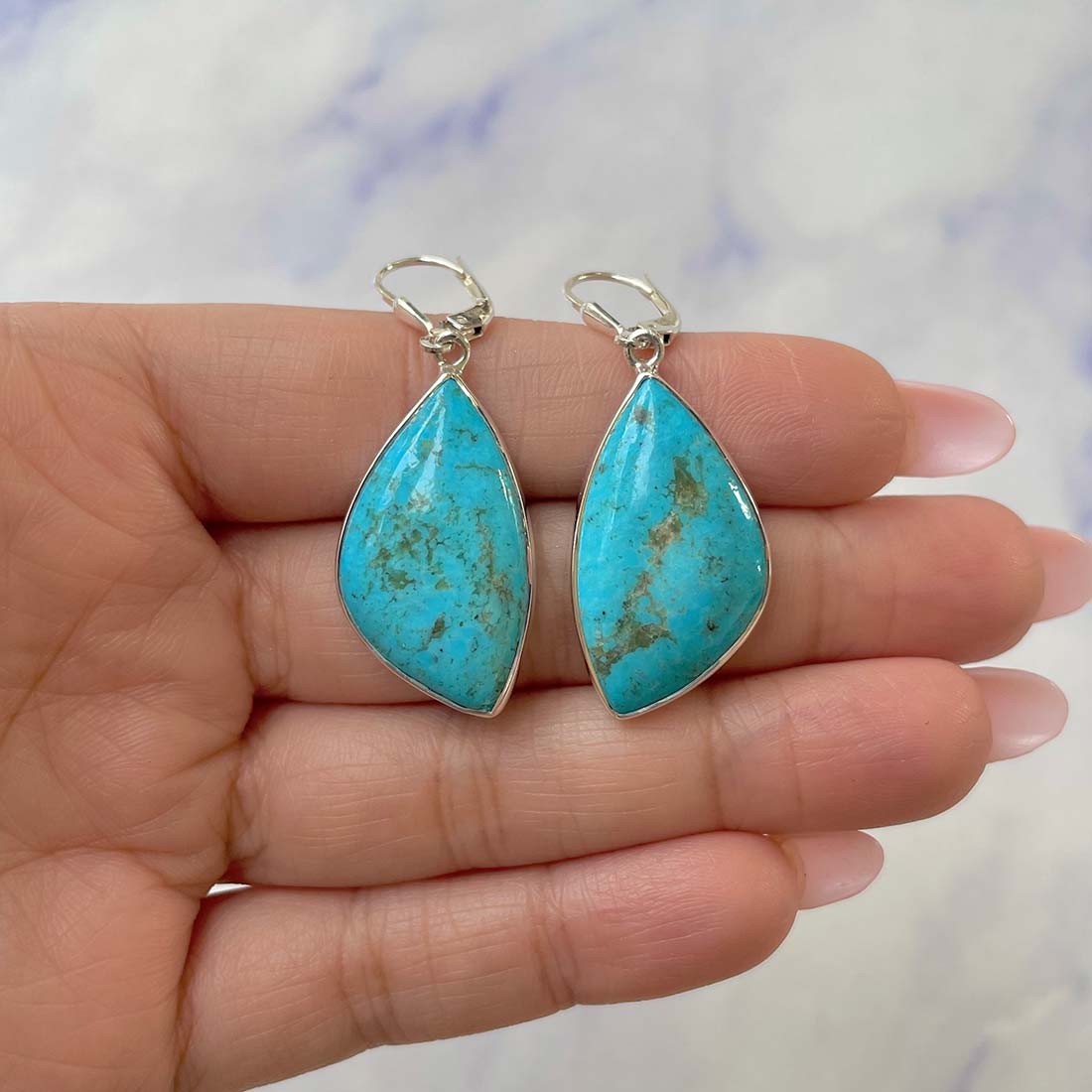 Turquoise Earring-(TRQ-E-22.)