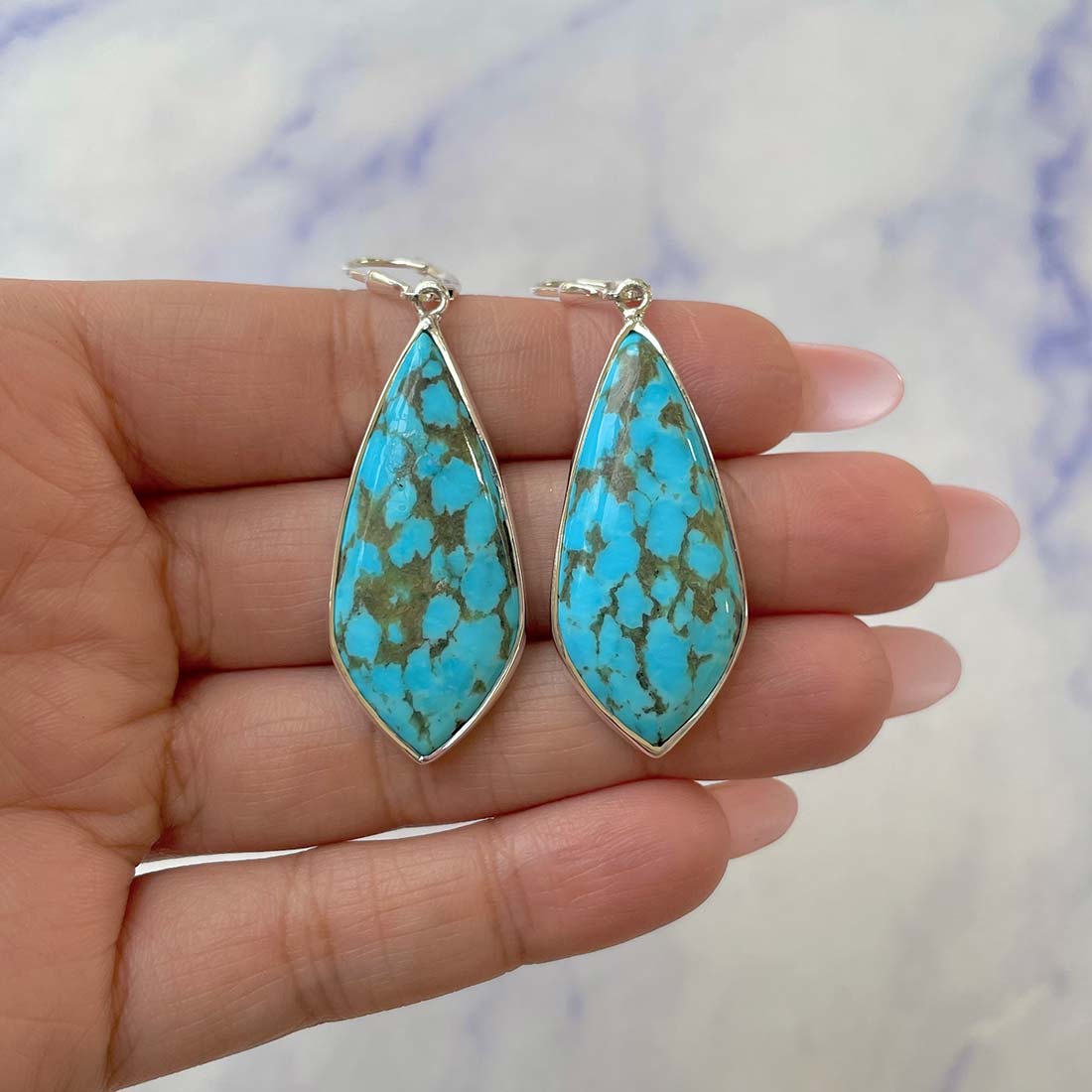 Turquoise Earring-(TRQ-E-25.)