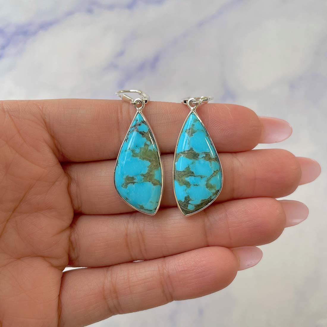 Turquoise Earring-(TRQ-E-28.)
