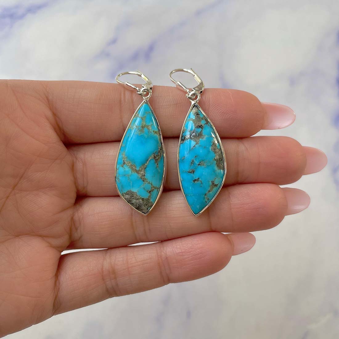 Turquoise Earring-(TRQ-E-30.)