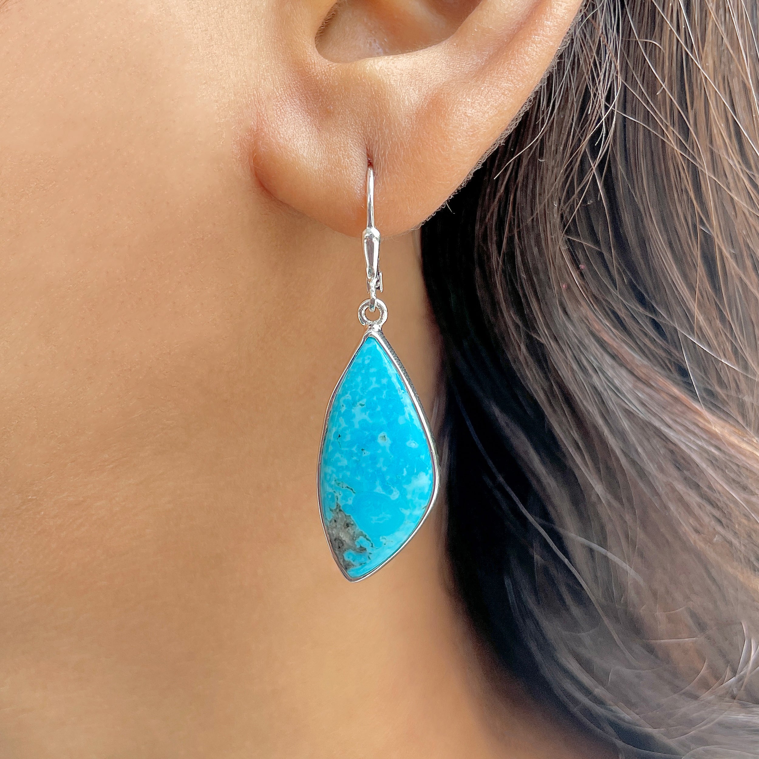 Turquoise Earring-(TRQ-E-55.)