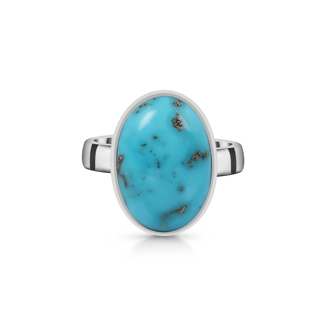 Turquoise Adjustable Ring-(TRQ-R-170.)