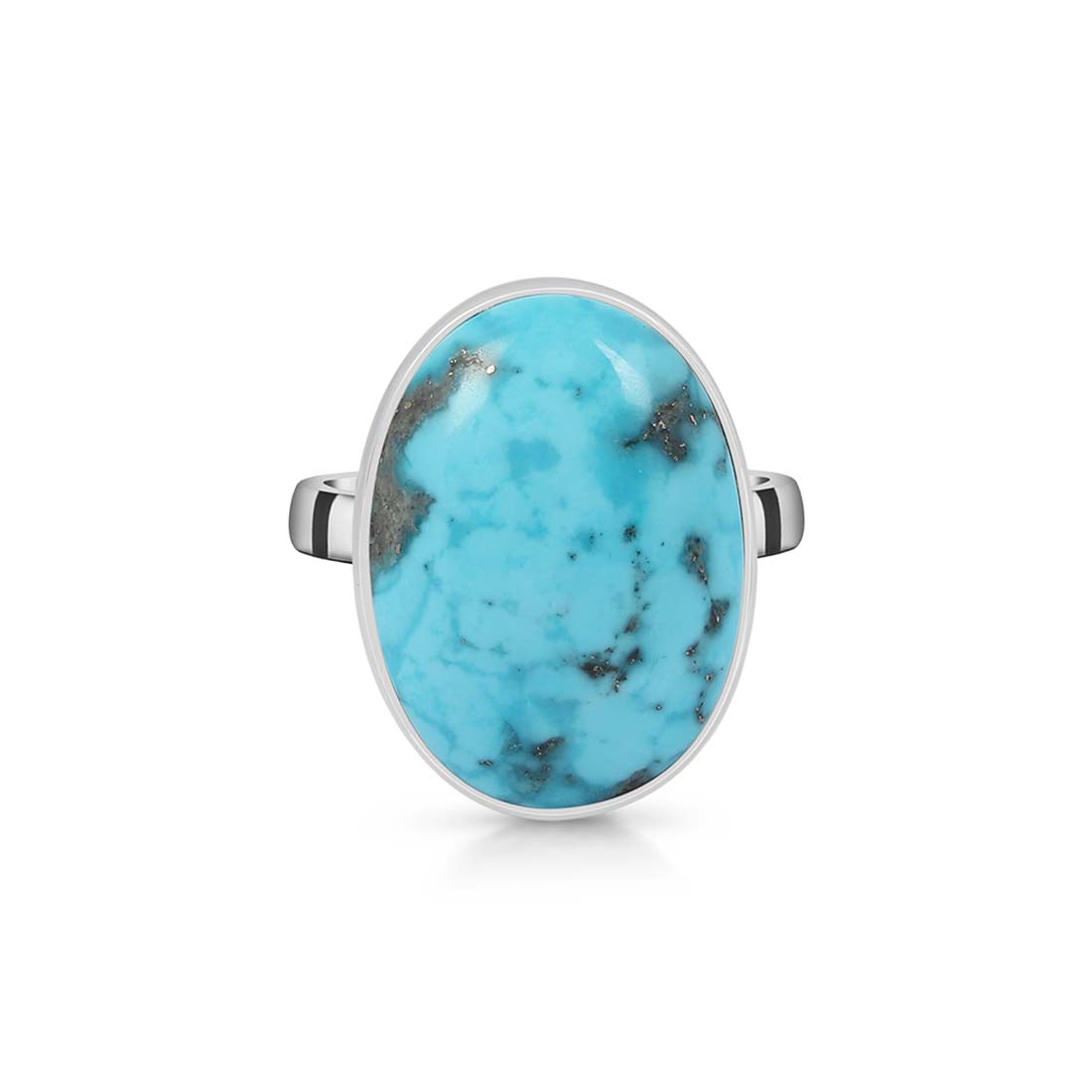 Turquoise Adjustable Ring-(TRQ-R-187.)