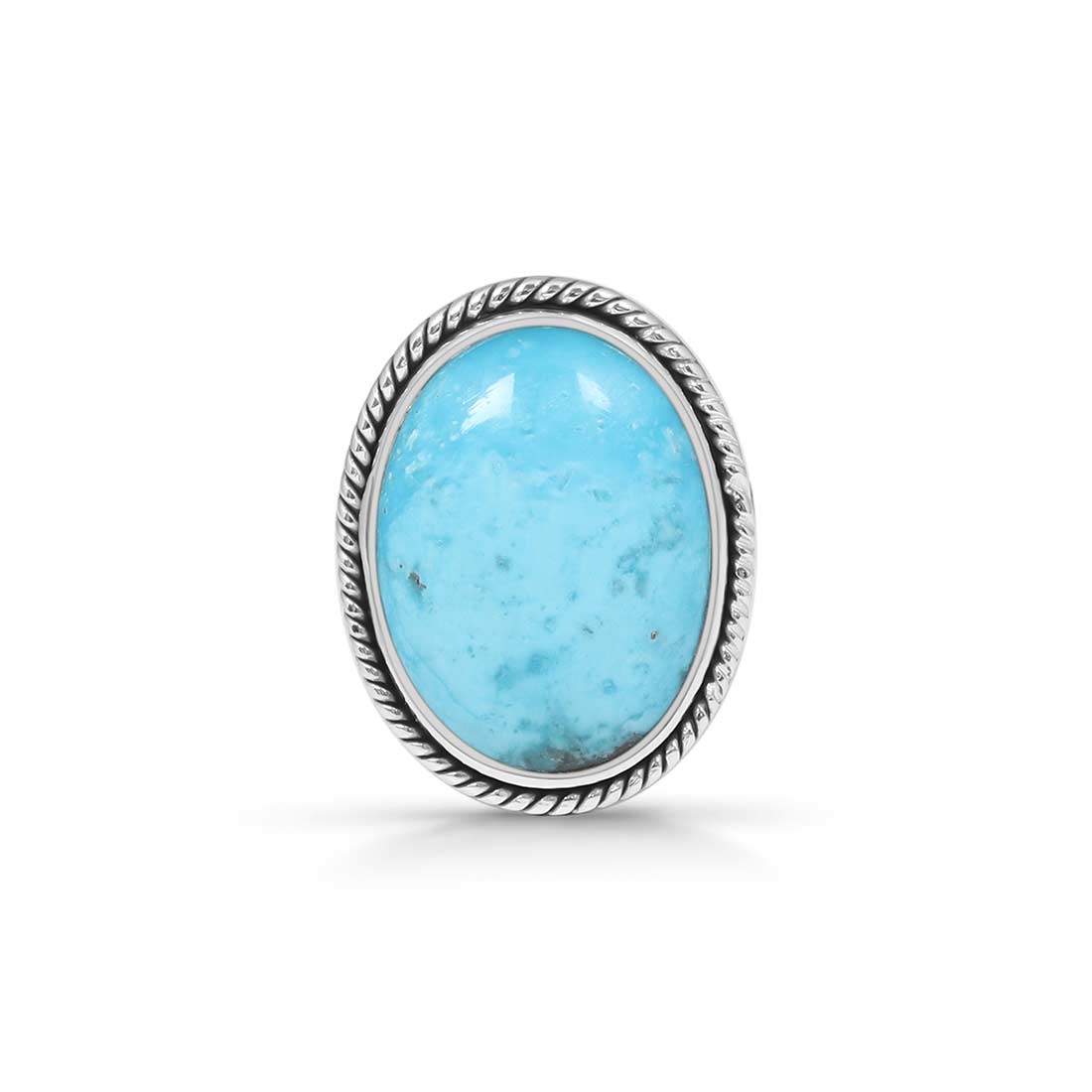 Turquoise Adjustable Ring-(TRQ-R-246.)