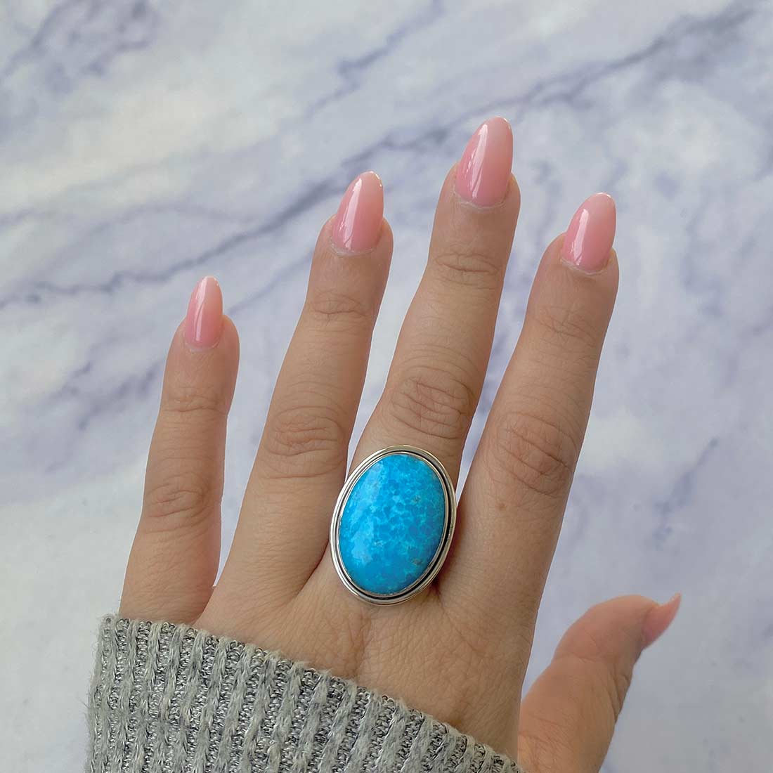 Turquoise Rings in Sterling Silver | Buy Turquoise Ring Online In USA ...