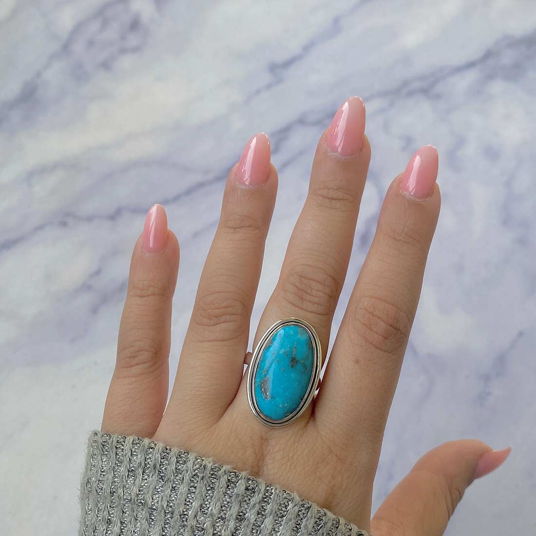 Turquoise Rings in Sterling Silver | Buy Turquoise Ring Online In USA ...