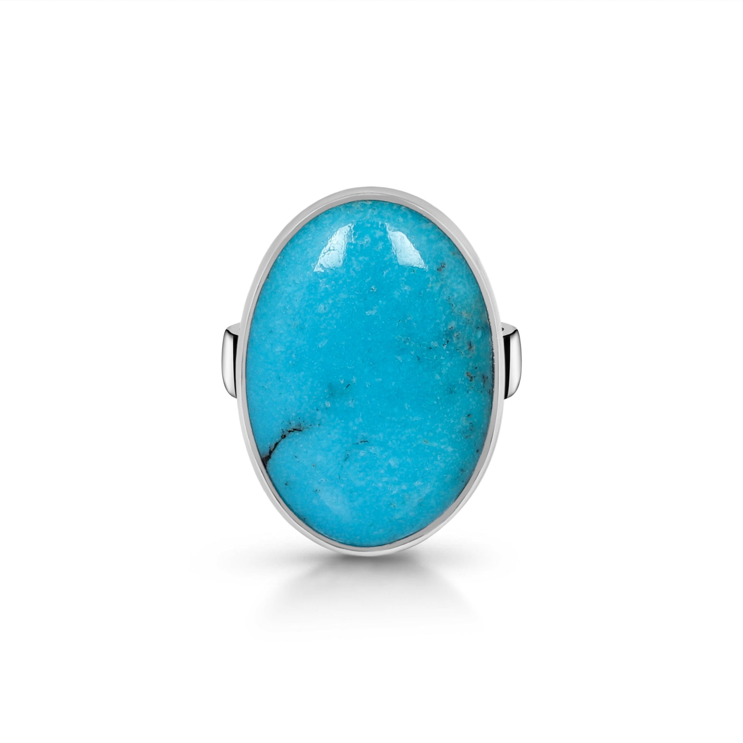 Turquoise Adjustable Ring-(TRQ-R-73.)