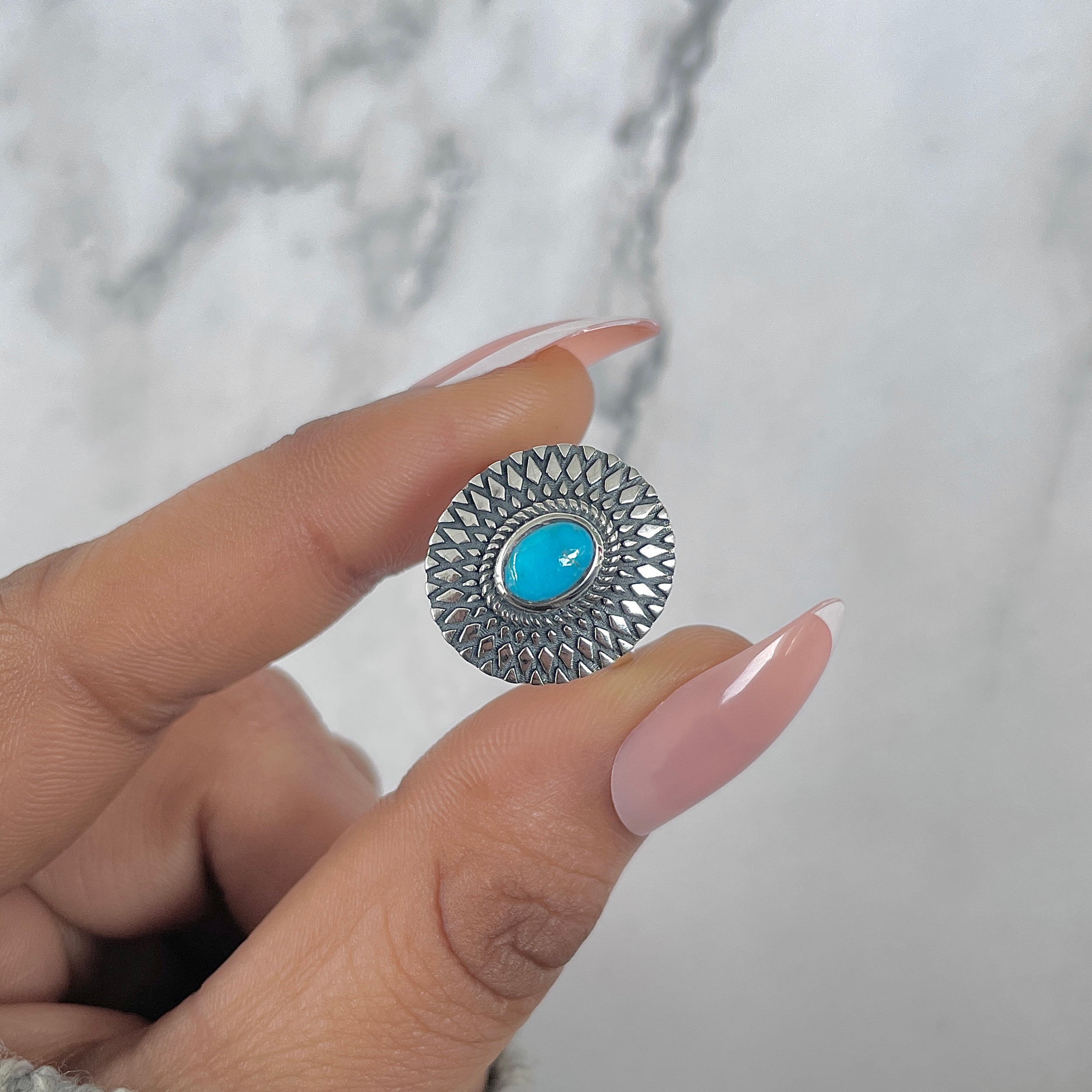 Turquoise Ring-(TRQ-RDR-1021.)