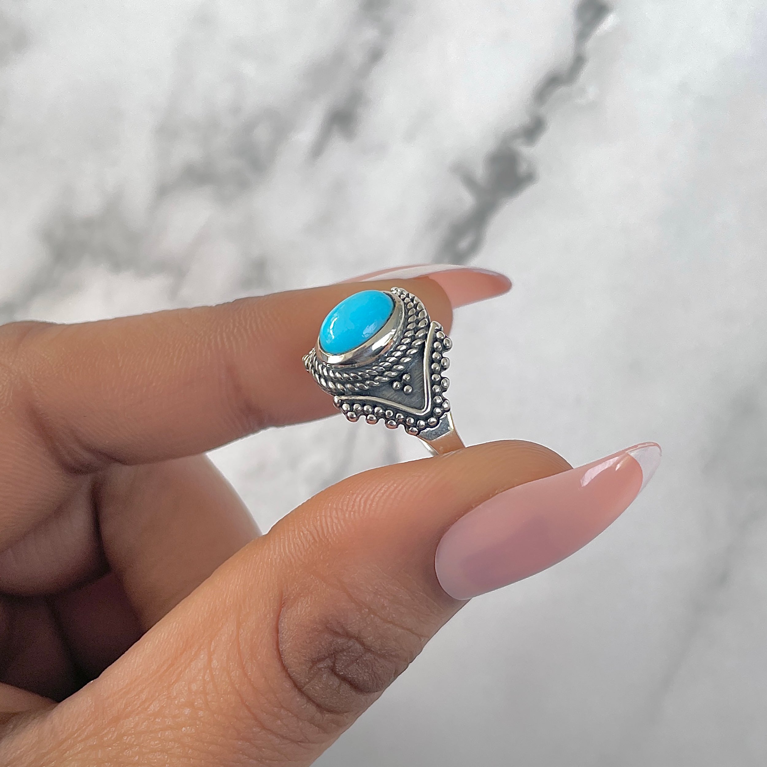 Turquoise Ring-(TRQ-RDR-1114.)