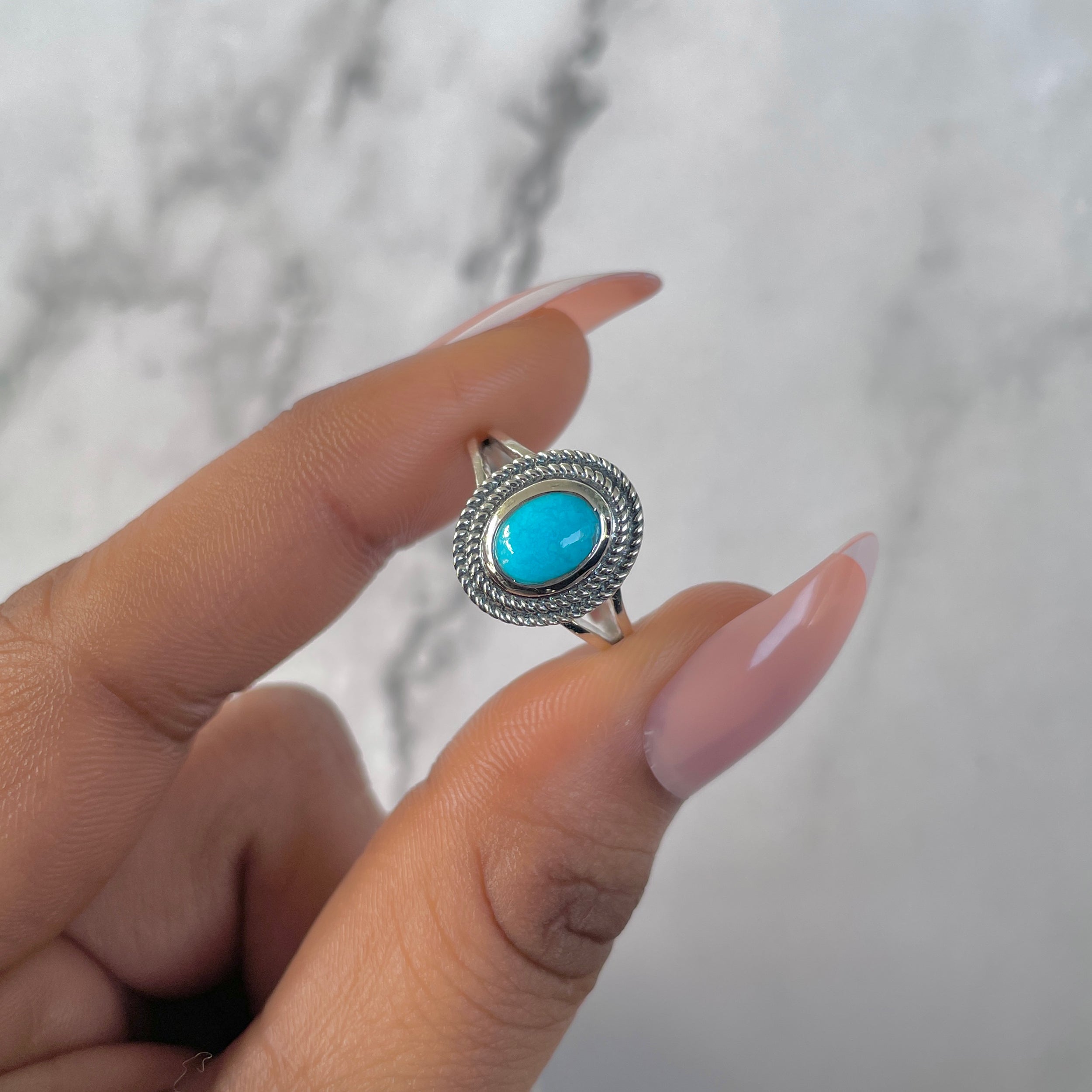 Turquoise Ring-(TRQ-RDR-1308.)