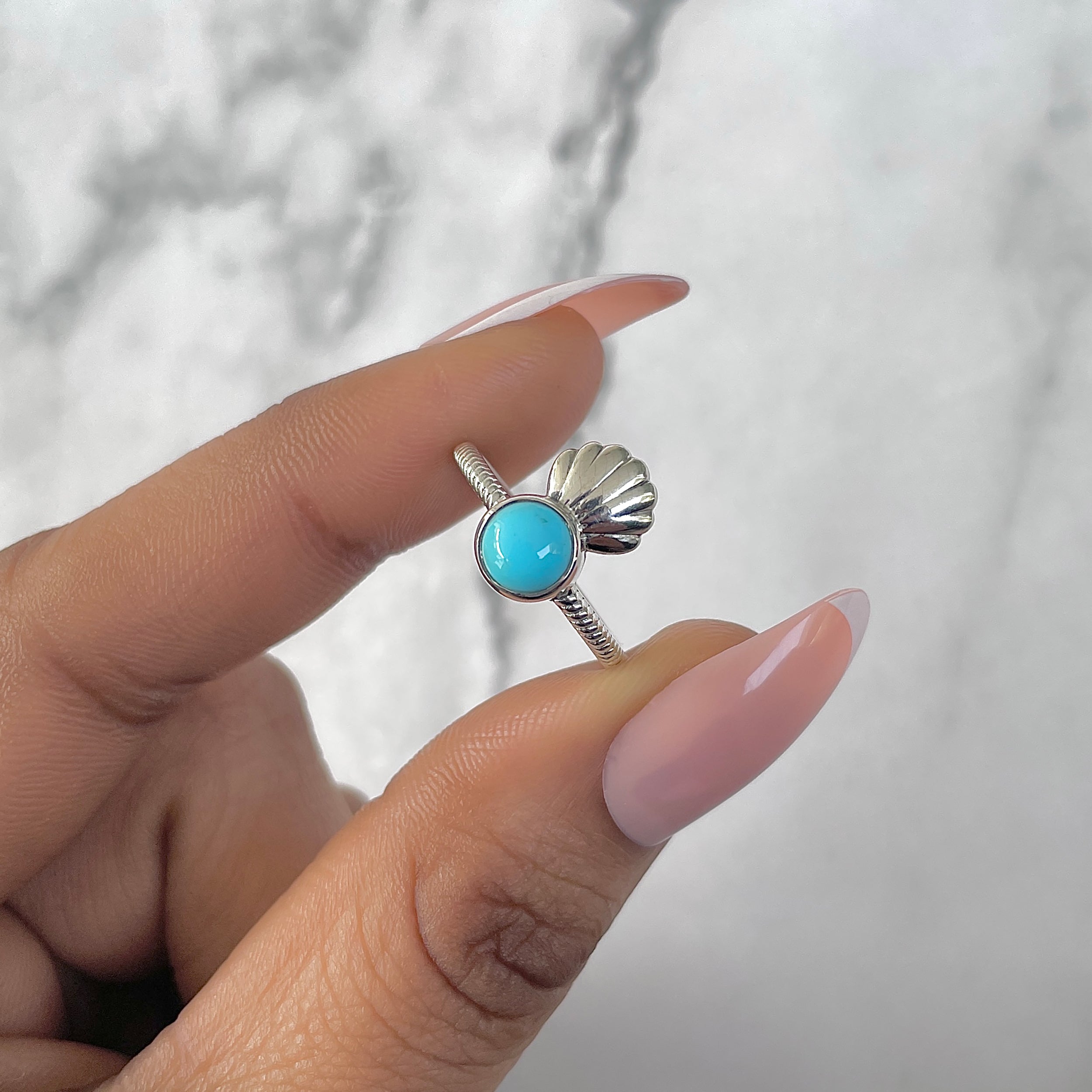 Turquoise Ring-(TRQ-RDR-1323-A.)