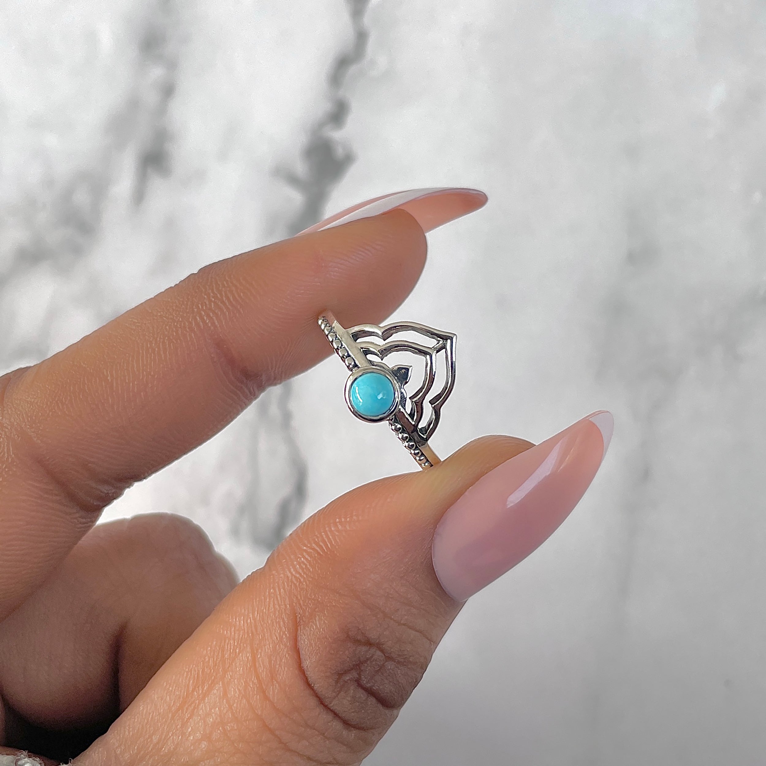 Turquoise Ring-(TRQ-RDR-1328-A.)
