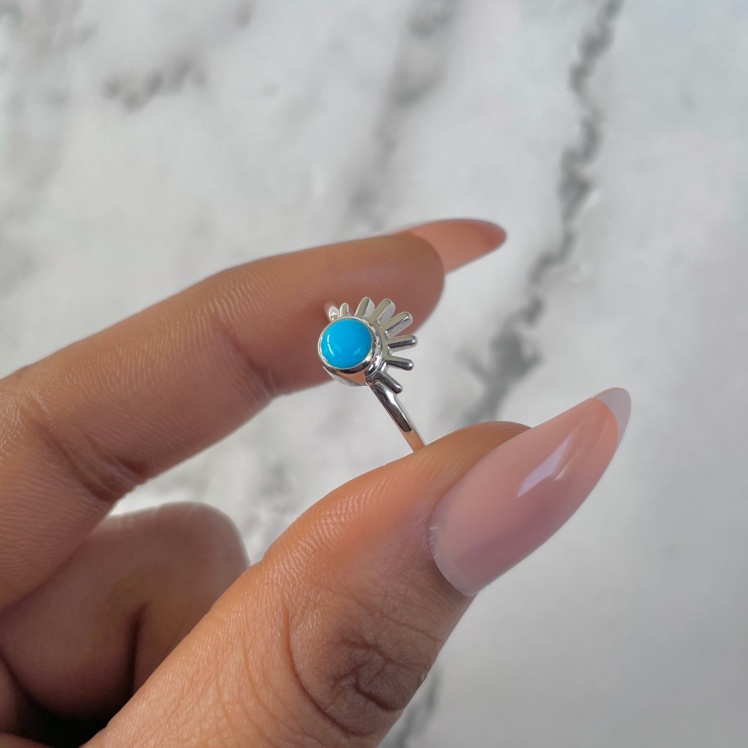 Turquoise Ring-(TRQ-RDR-1340.)