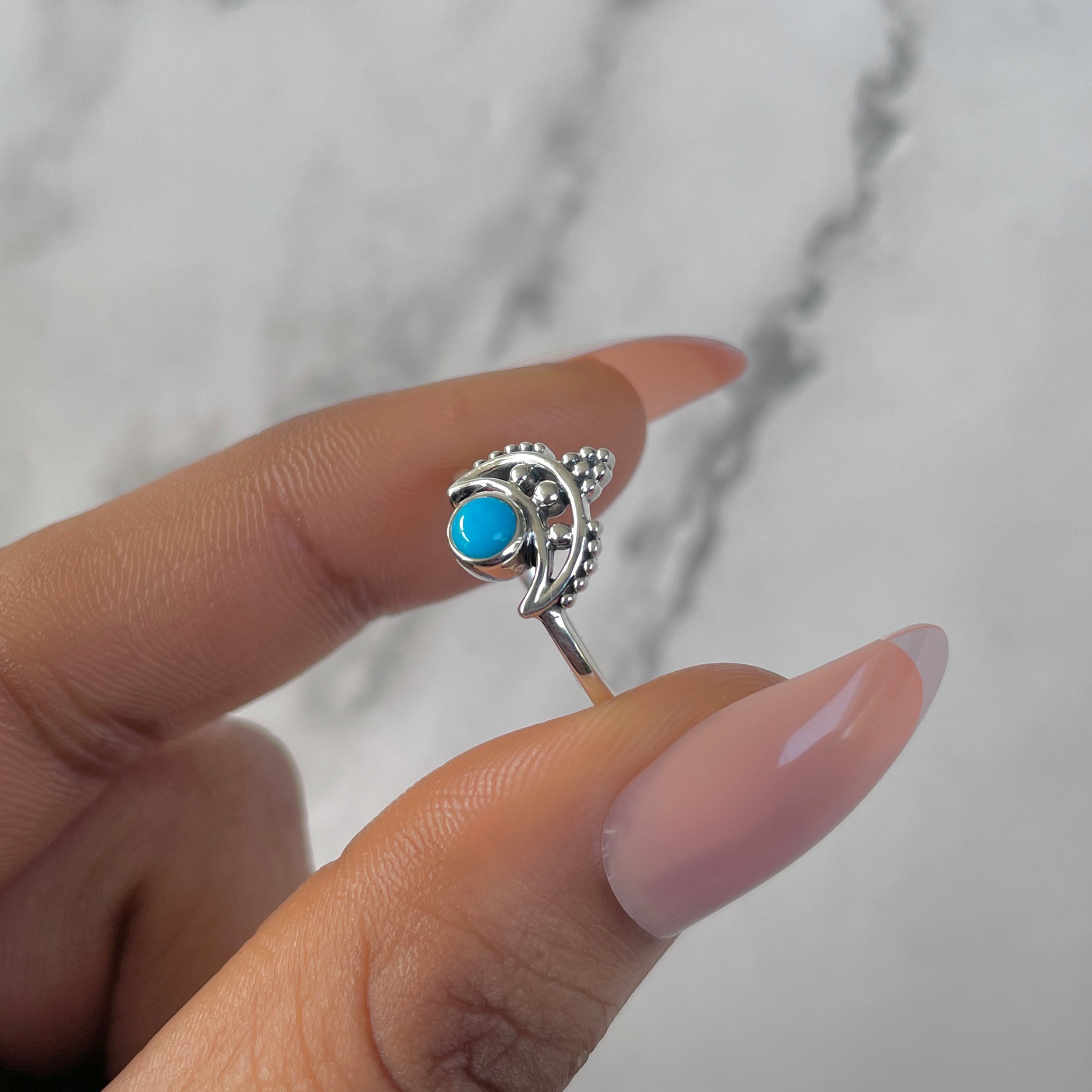 Turquoise Ring-(TRQ-RDR-1344.)