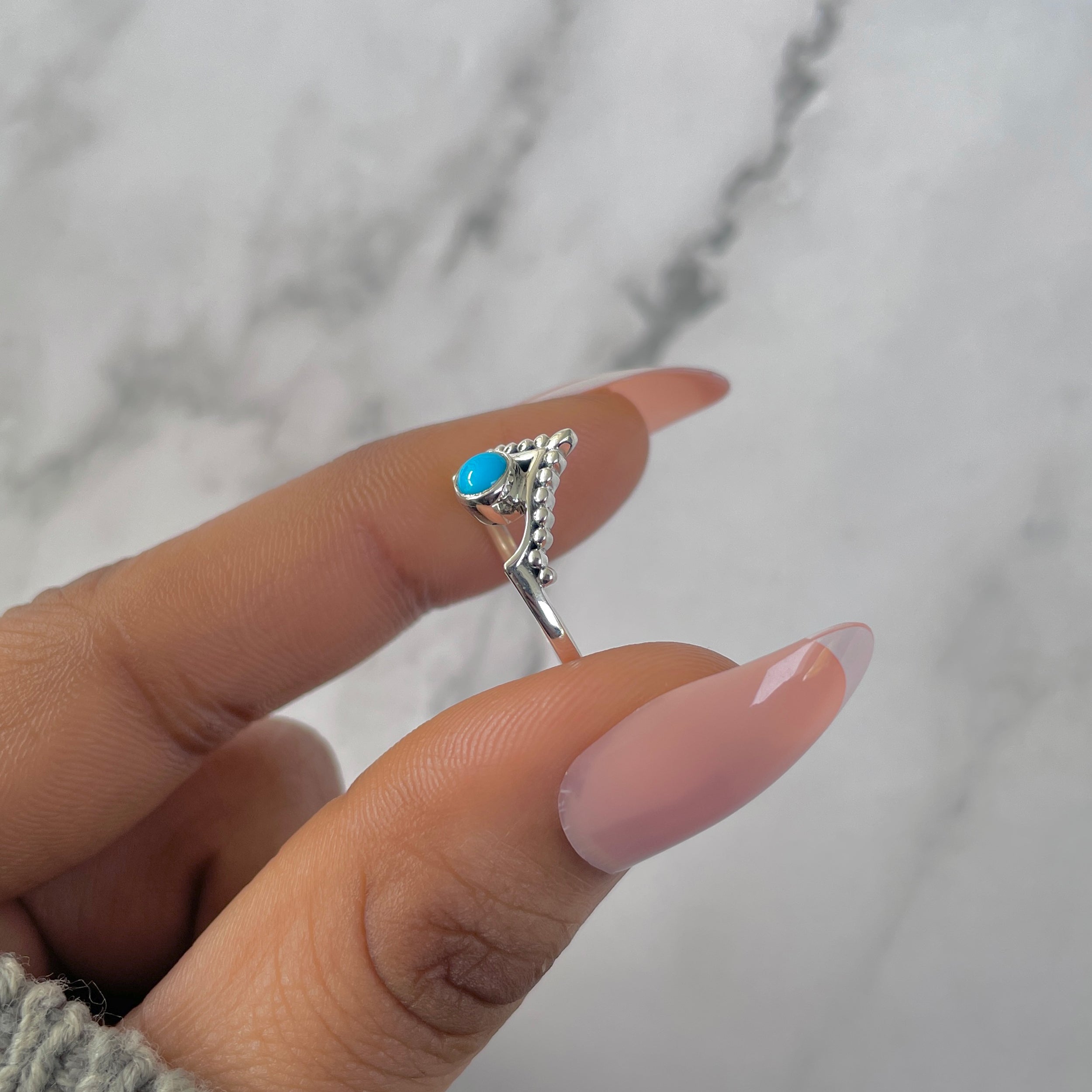 Turquoise Ring-(TRQ-RDR-1345.)