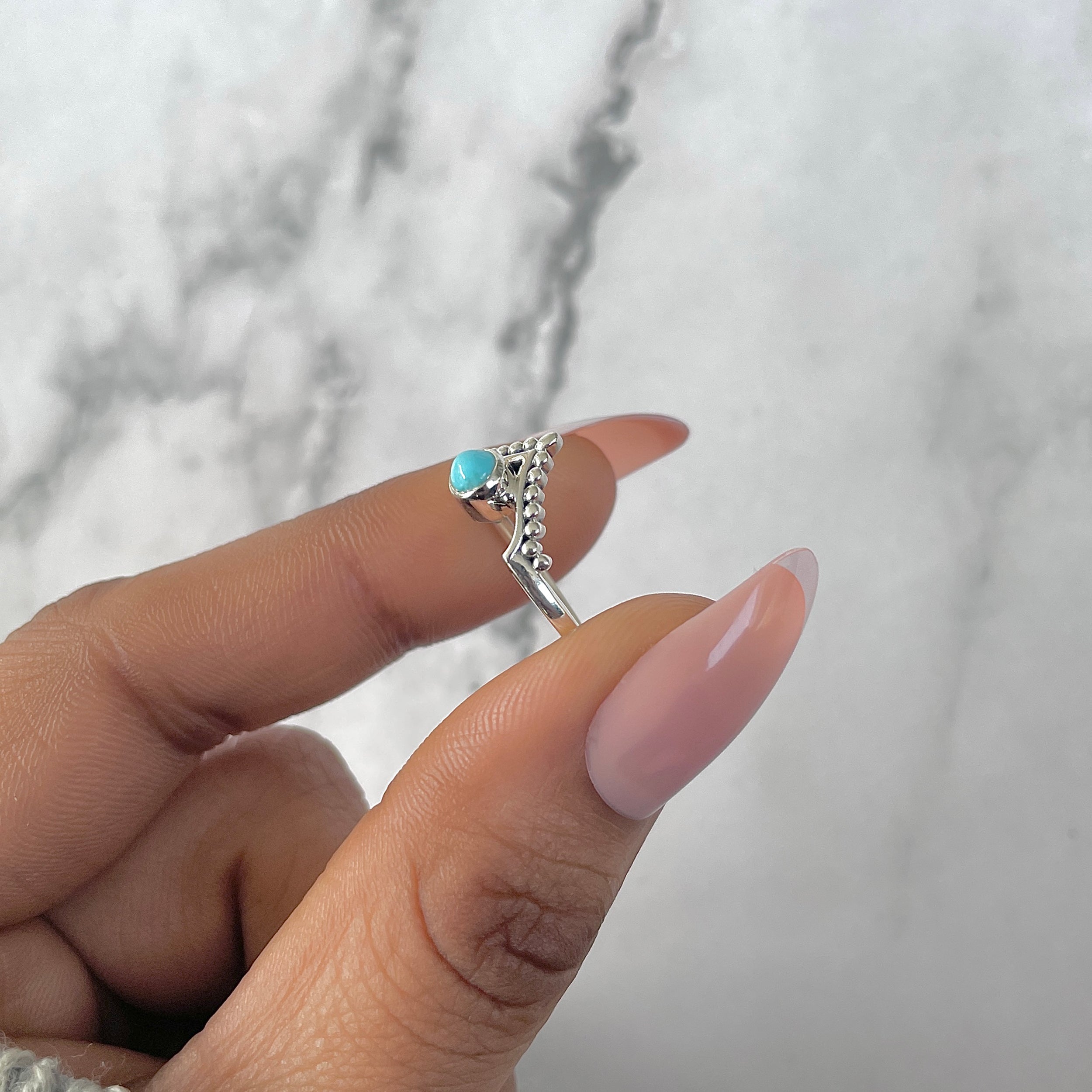 Turquoise Ring-(TRQ-RDR-1345-A.)