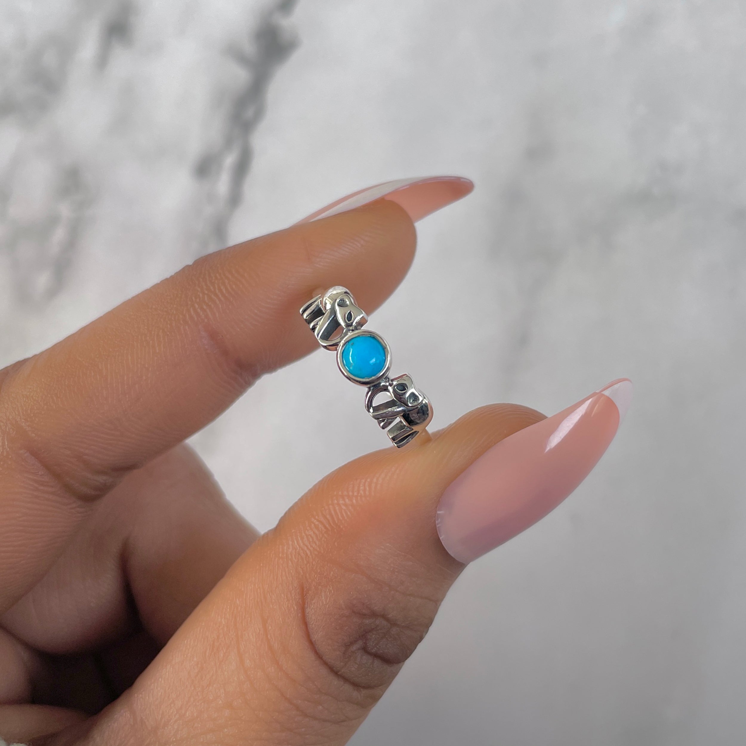 Turquoise Ring-(TRQ-RDR-1347.)