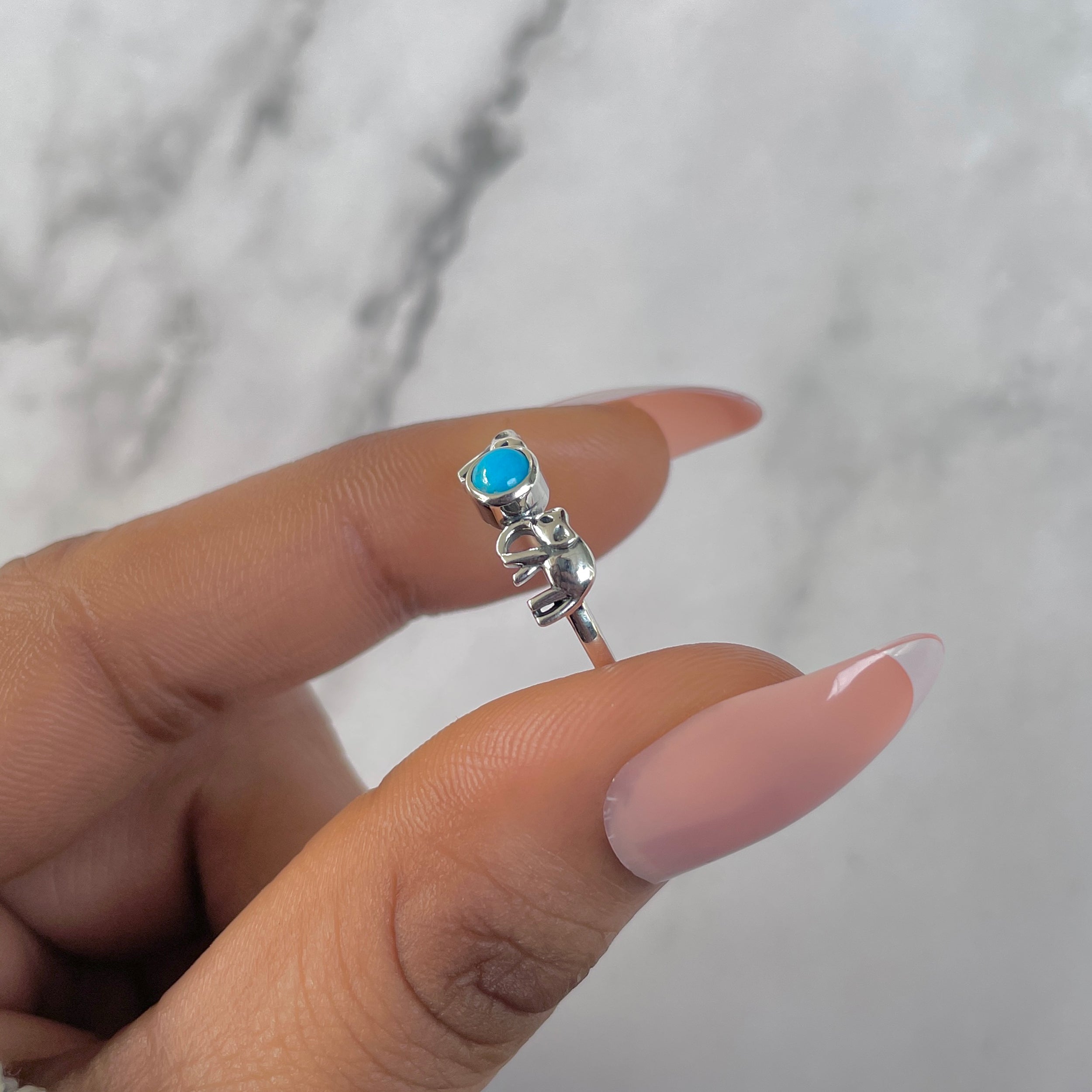 Turquoise Ring-(TRQ-RDR-1347.)