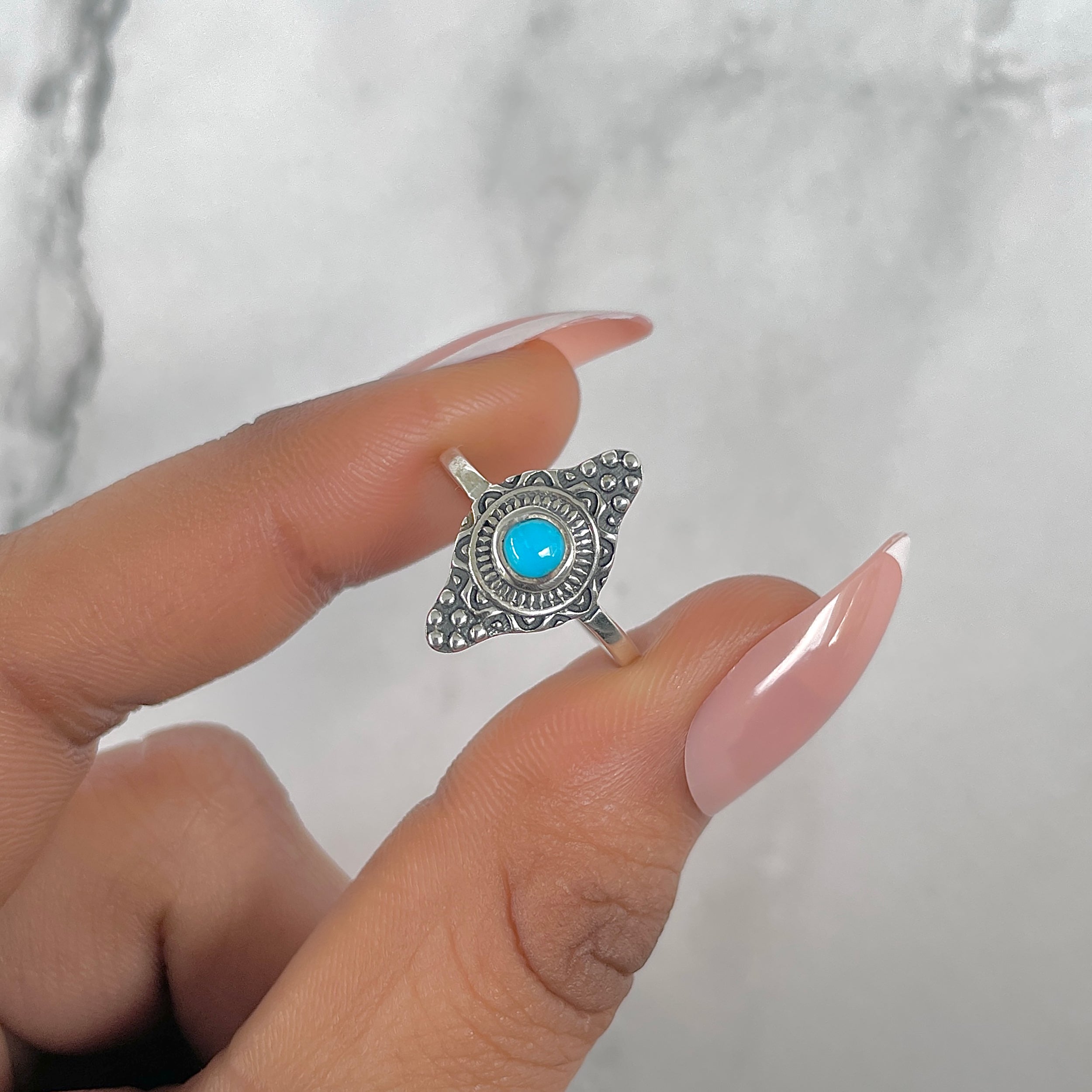 Turquoise Ring-(TRQ-RDR-1367.)