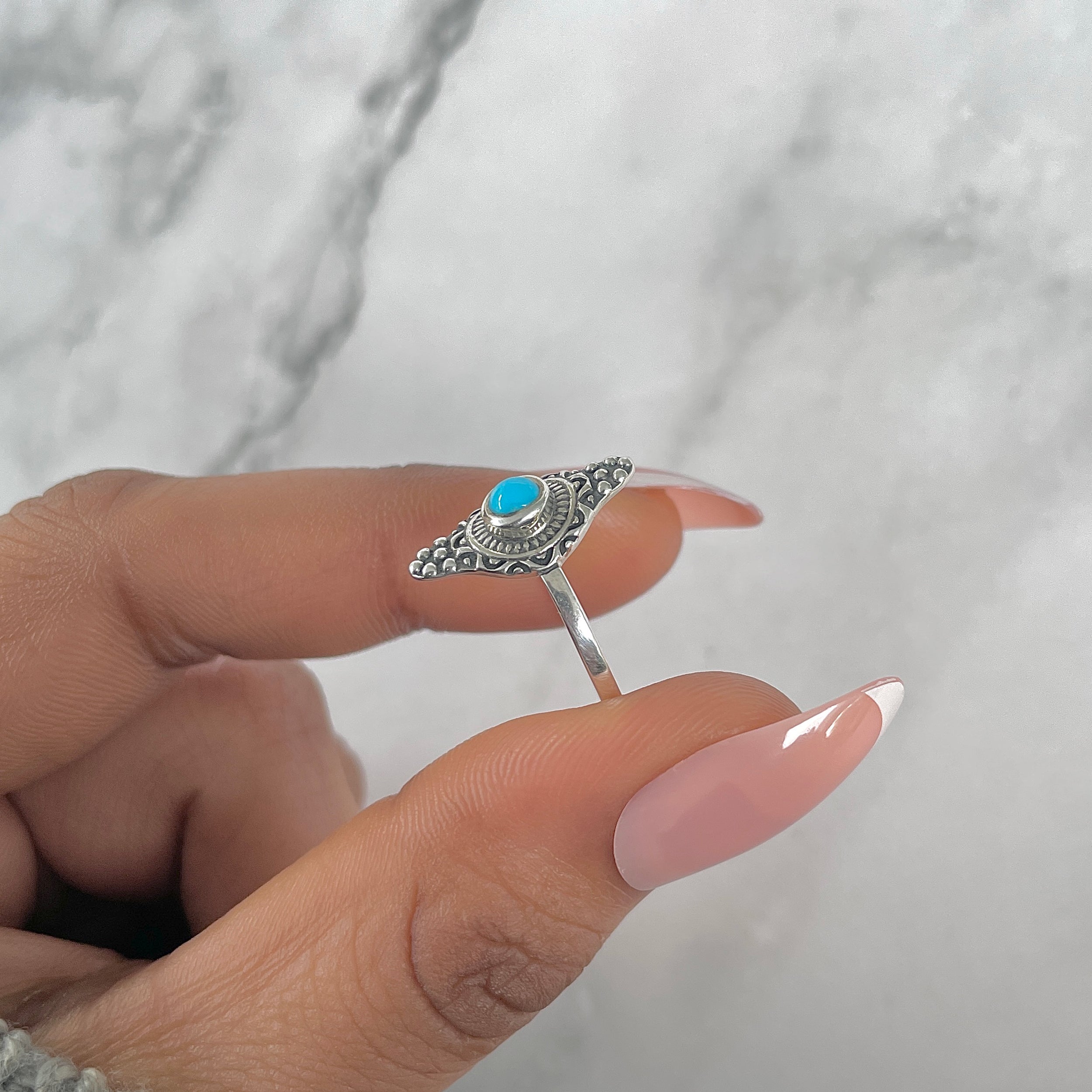 Turquoise Ring-(TRQ-RDR-1367.)