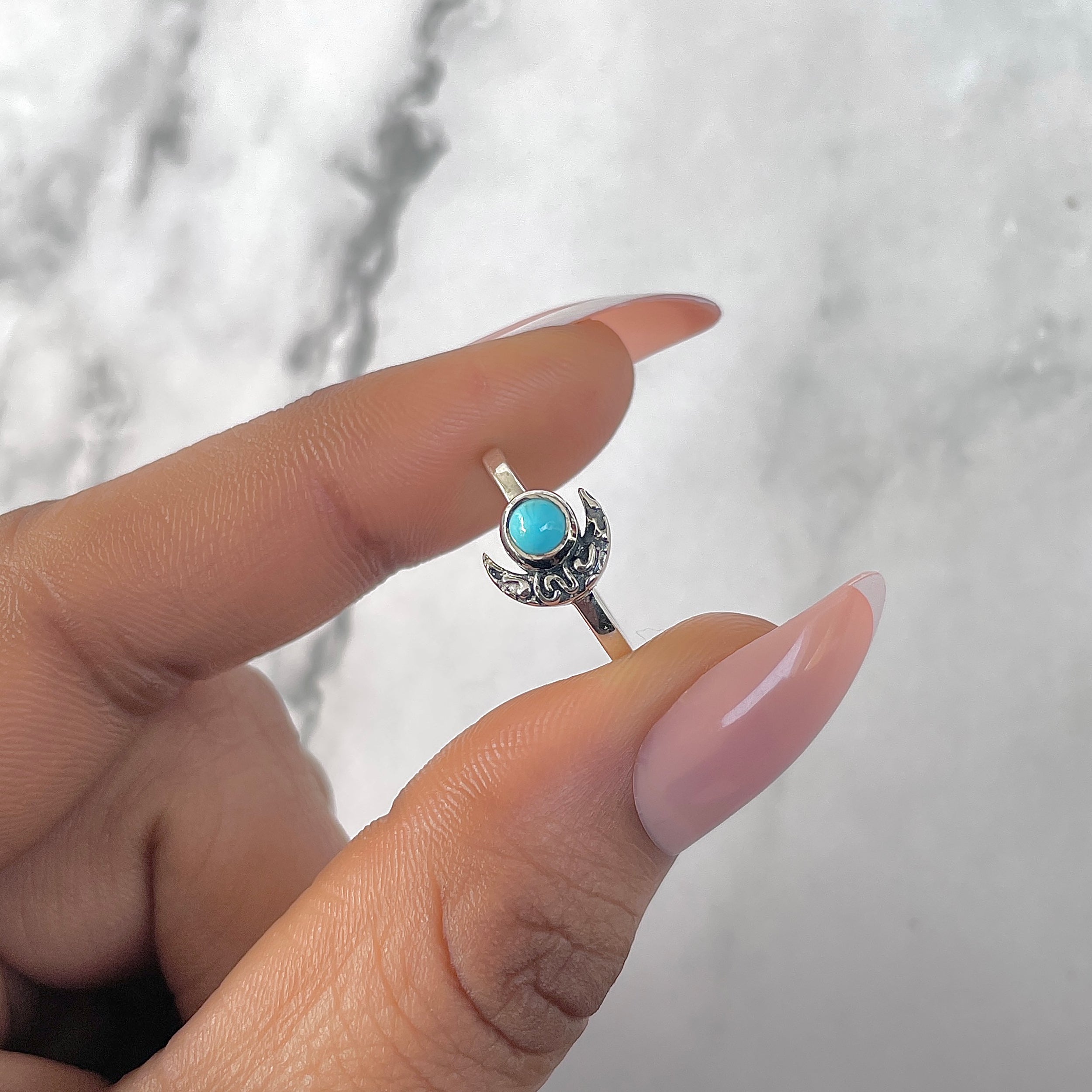 Turquoise Ring-(TRQ-RDR-1371-A.)