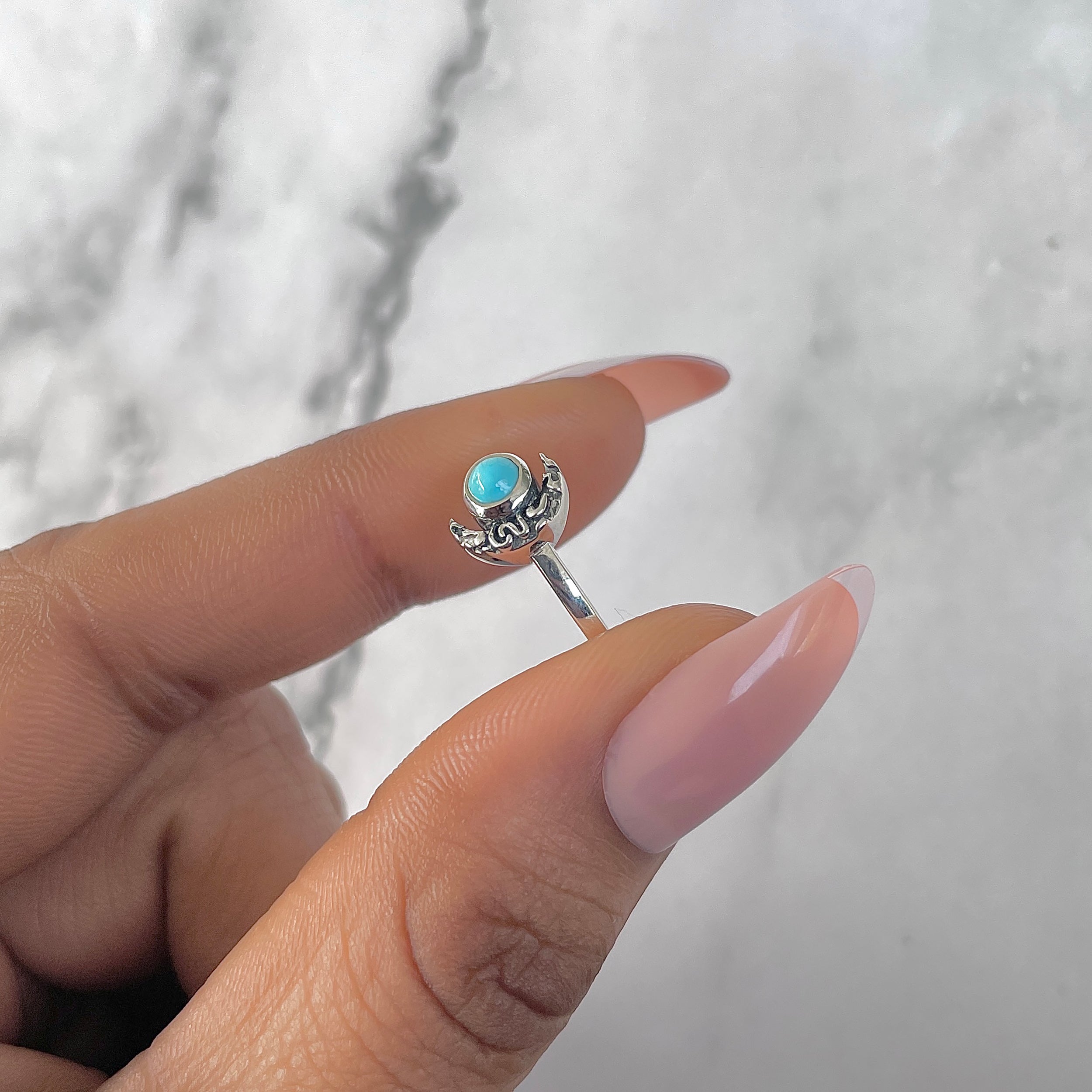 Turquoise Ring-(TRQ-RDR-1371-A.)