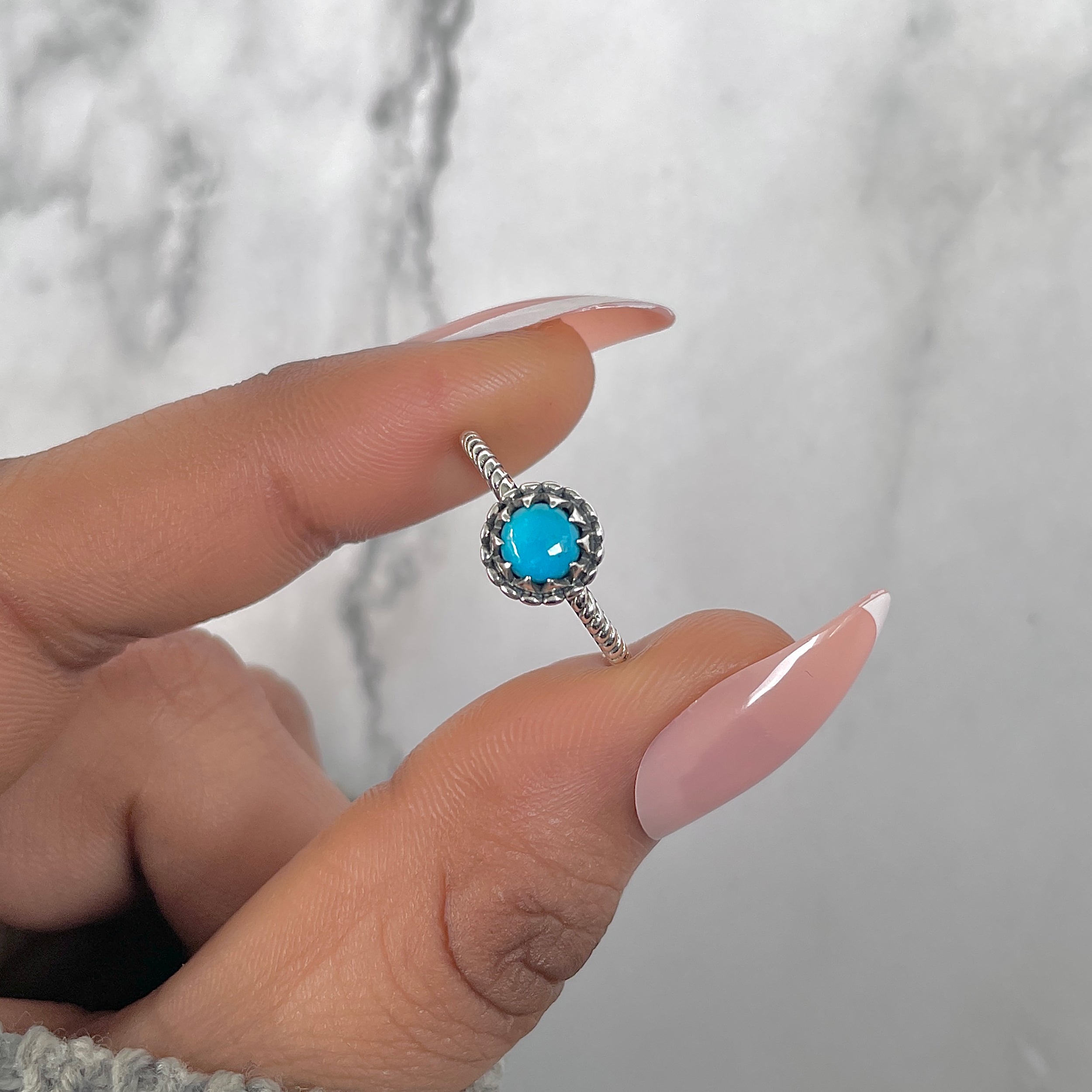 Turquoise Ring-(TRQ-RDR-1379.)