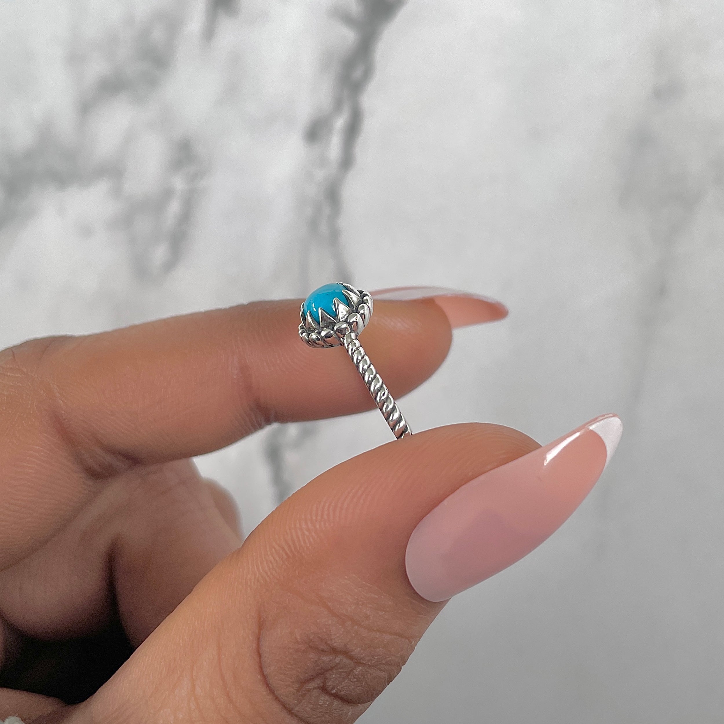 Turquoise Ring-(TRQ-RDR-1379.)