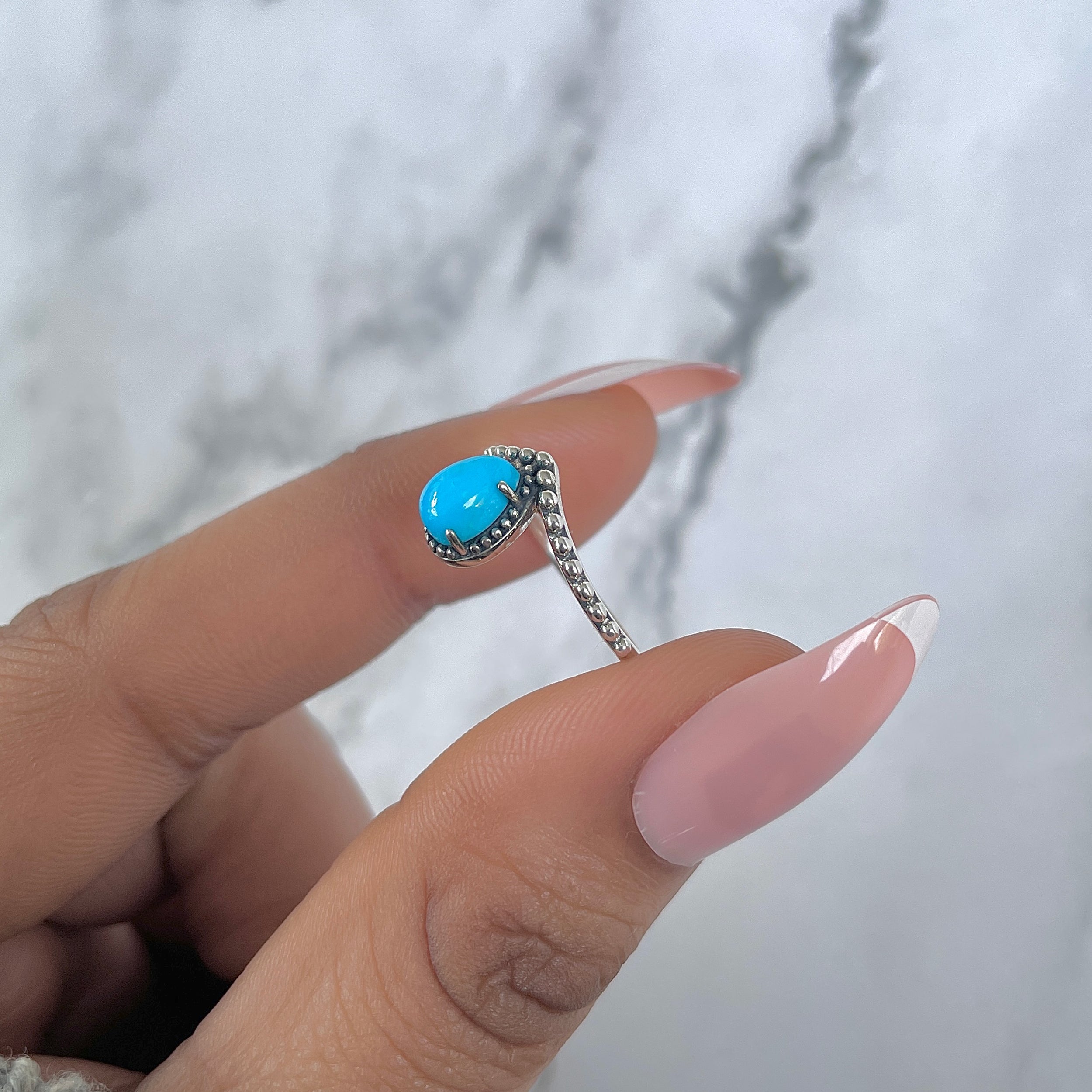 Turquoise Ring-(TRQ-RDR-1385.)