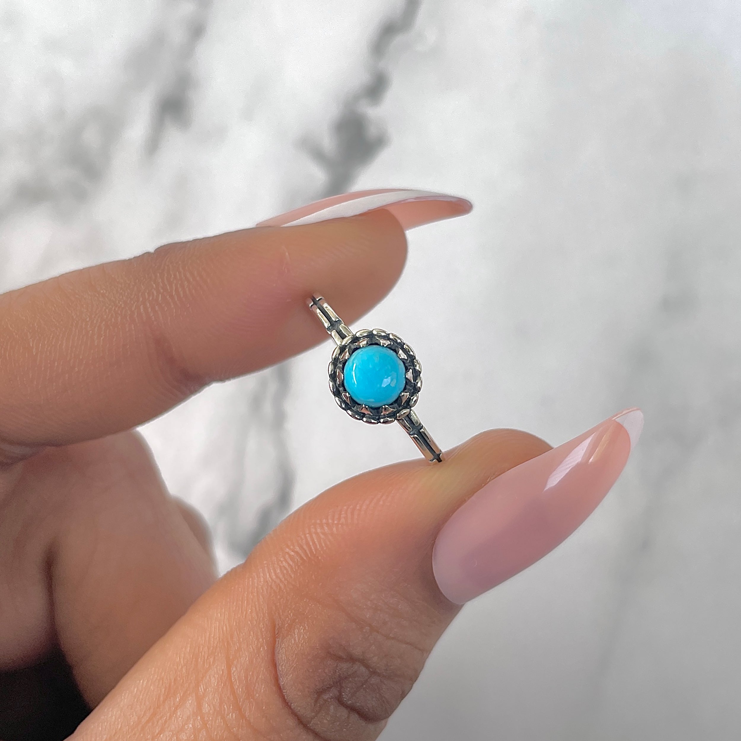 Turquoise Ring-(TRQ-RDR-1392.)