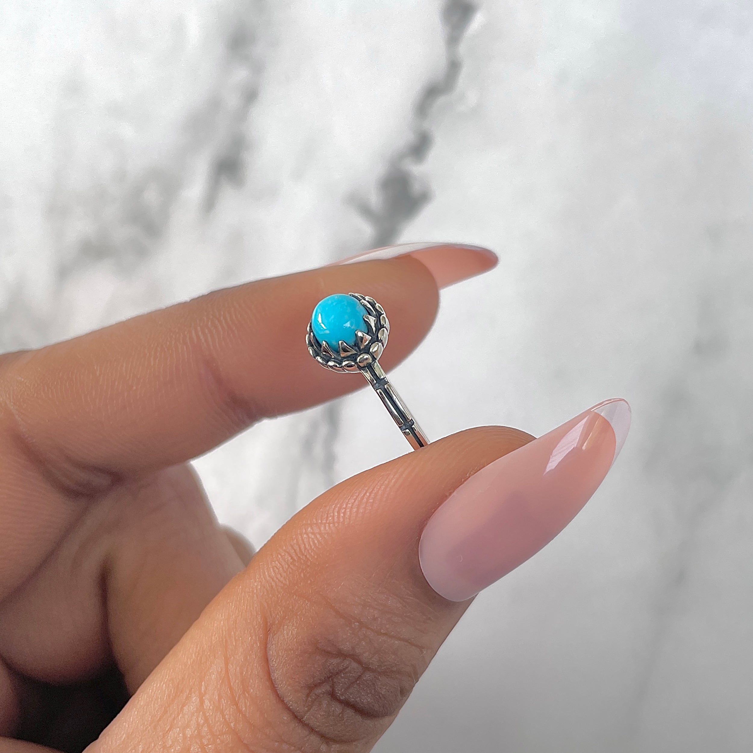 Turquoise Ring-(TRQ-RDR-1392.)