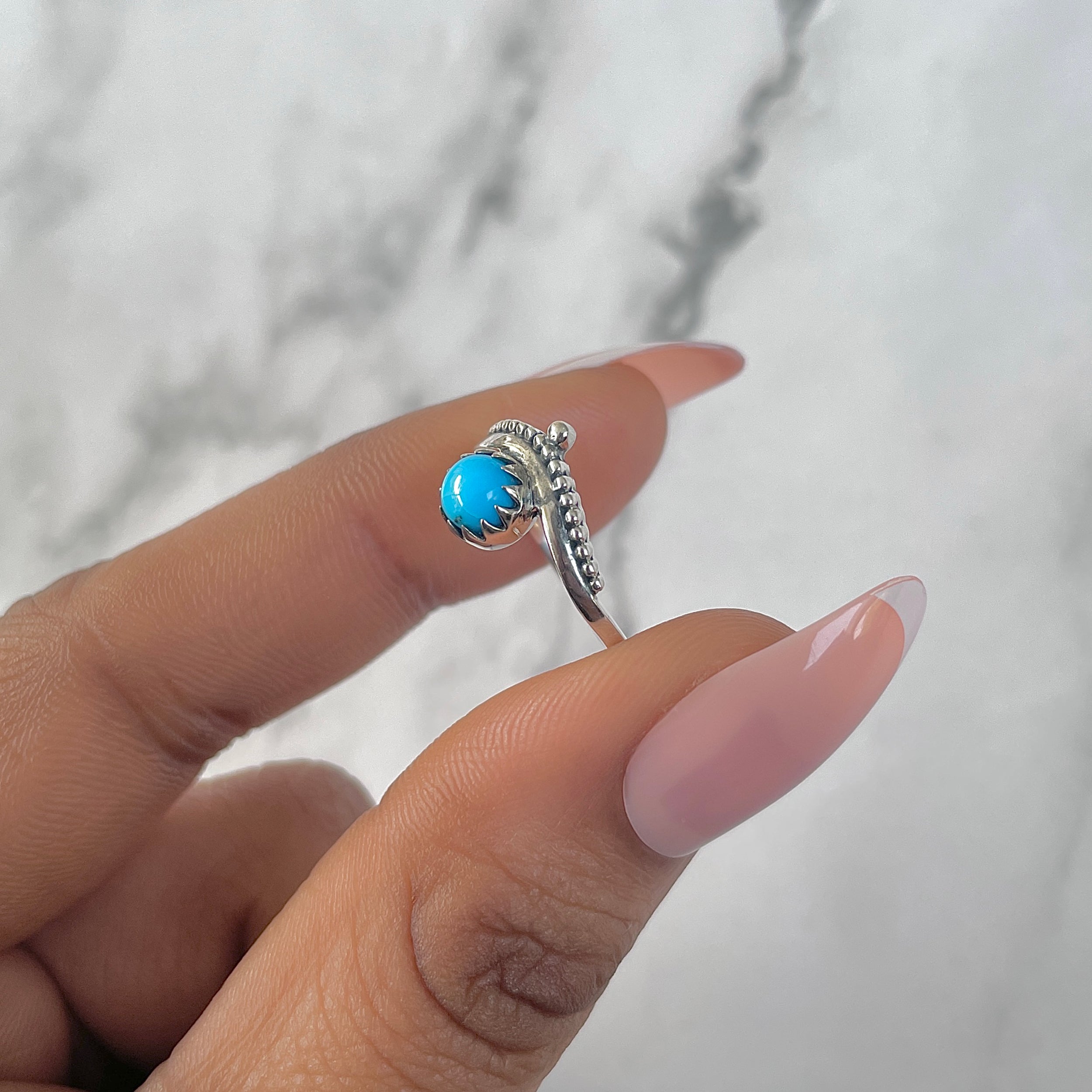 Turquoise Ring-(TRQ-RDR-1399.)