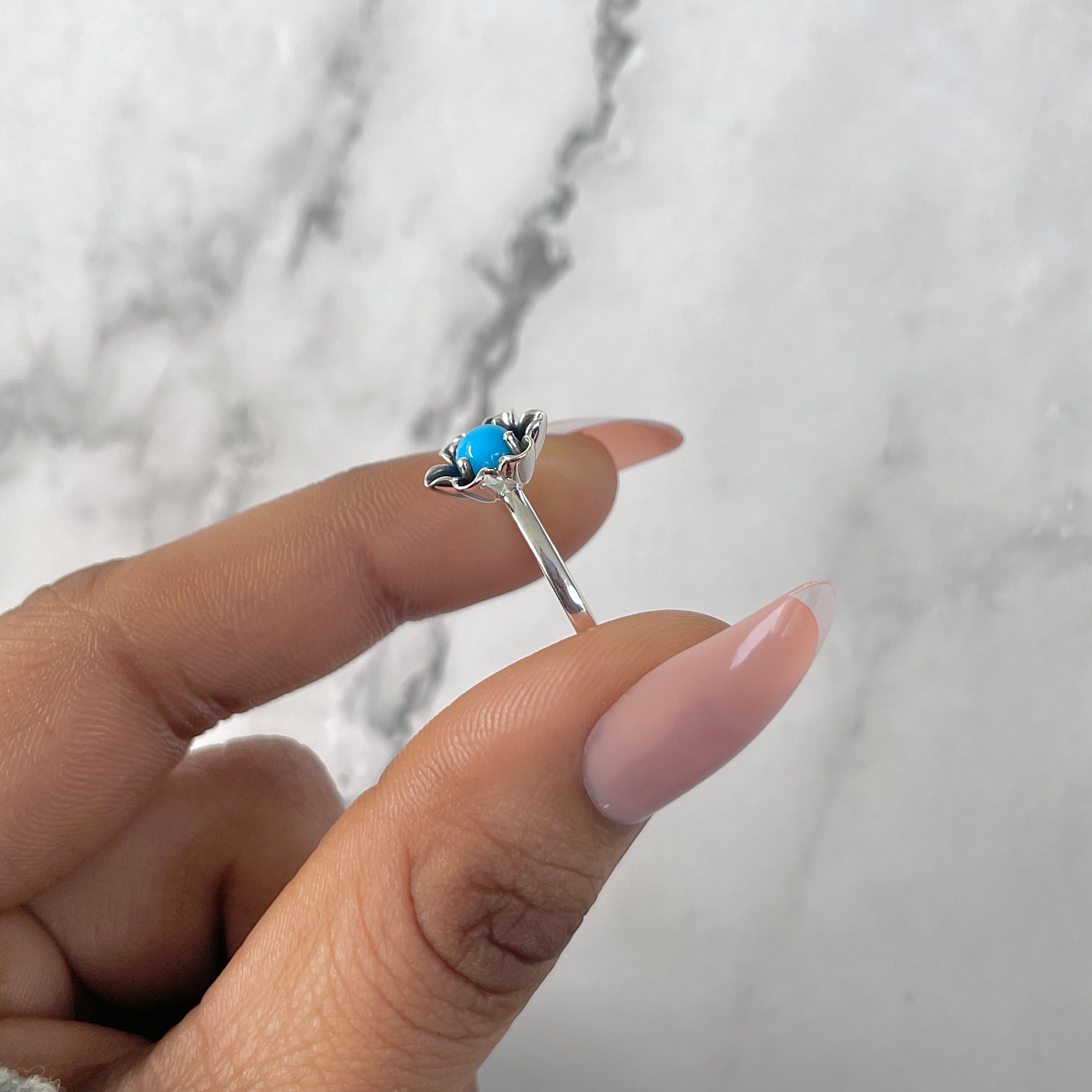 Turquoise Ring-(TRQ-RDR-1408.)
