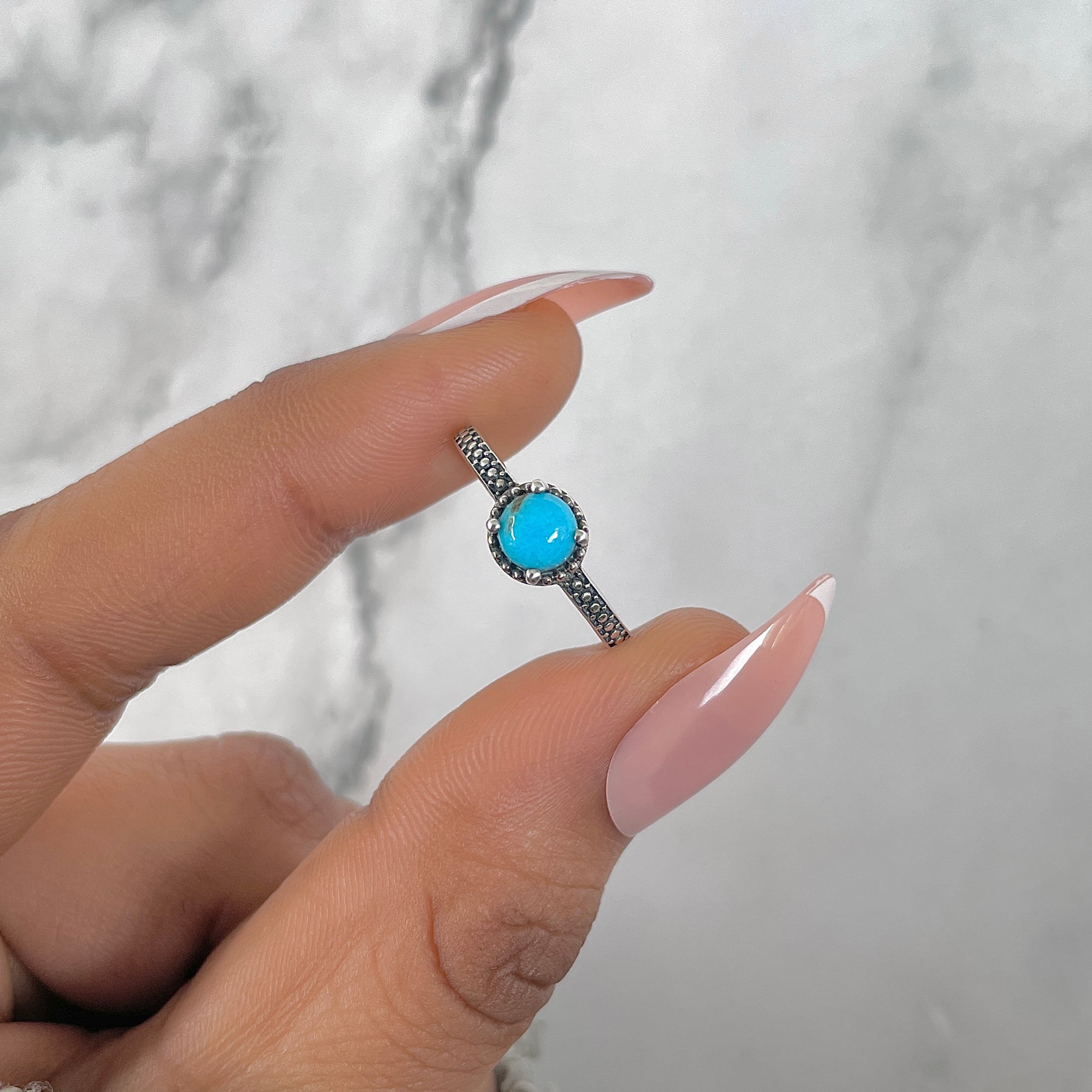 Turquoise Ring-(TRQ-RDR-1416.)