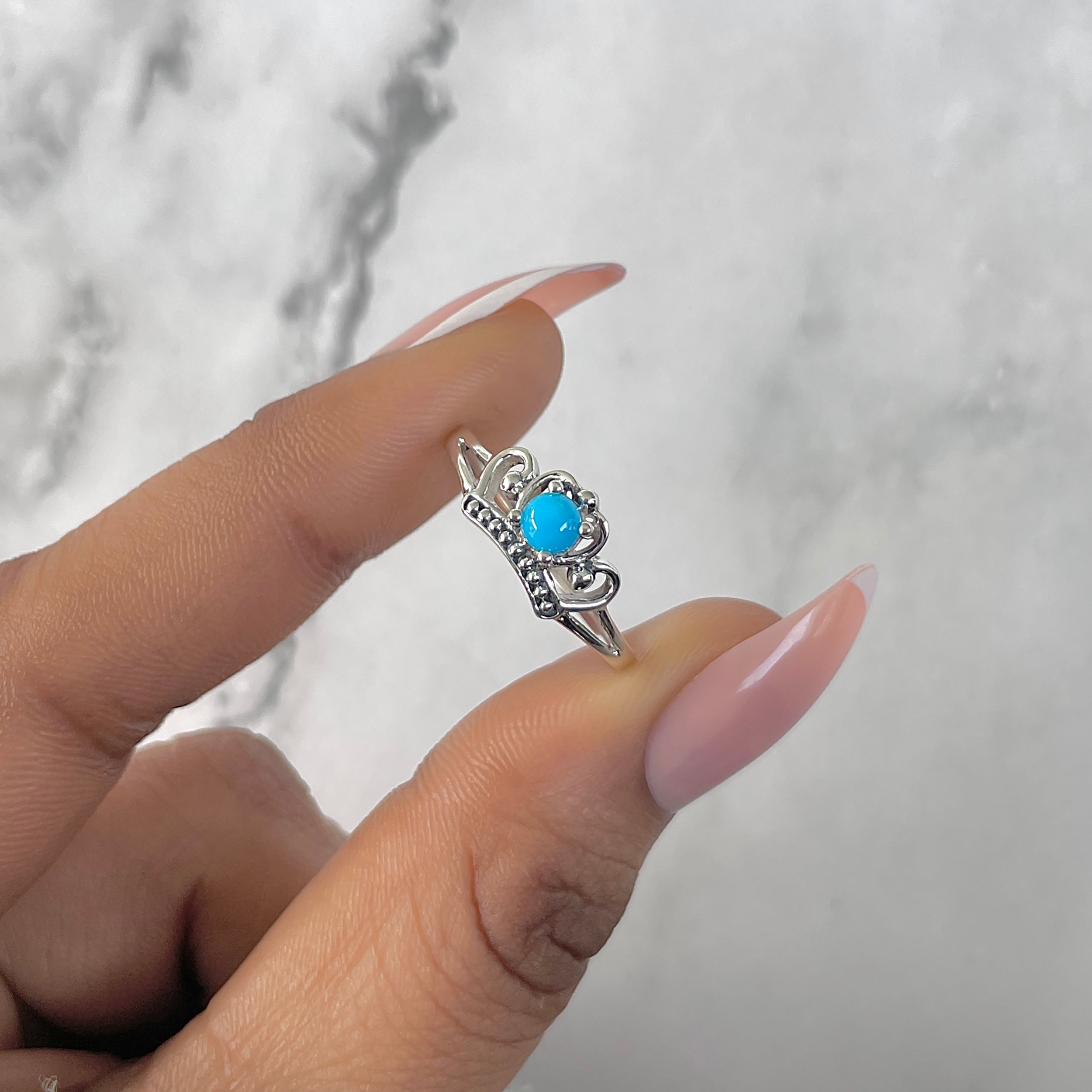 Turquoise Ring-(TRQ-RDR-1430.)