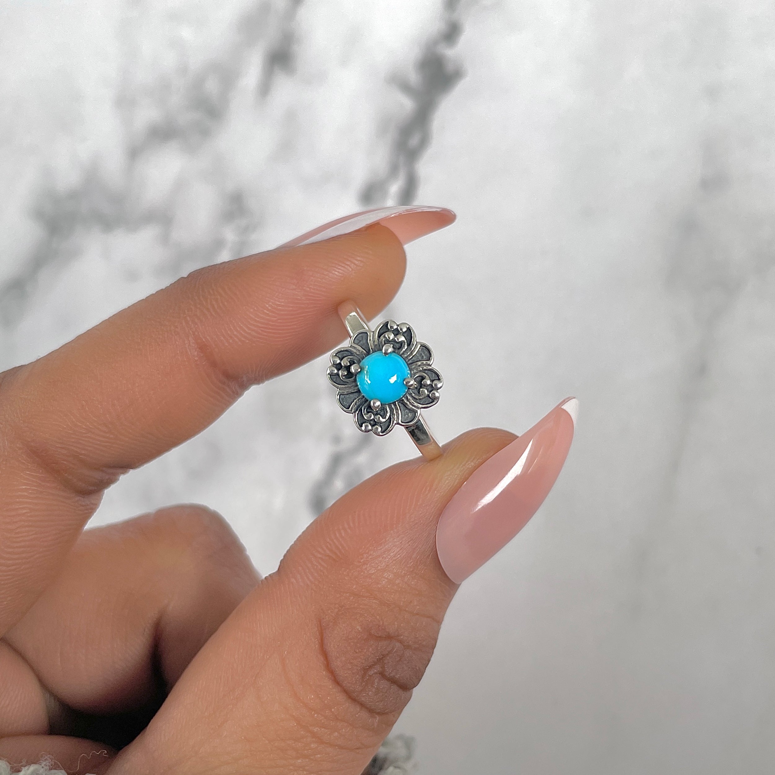 Turquoise Ring-(TRQ-RDR-1451.)