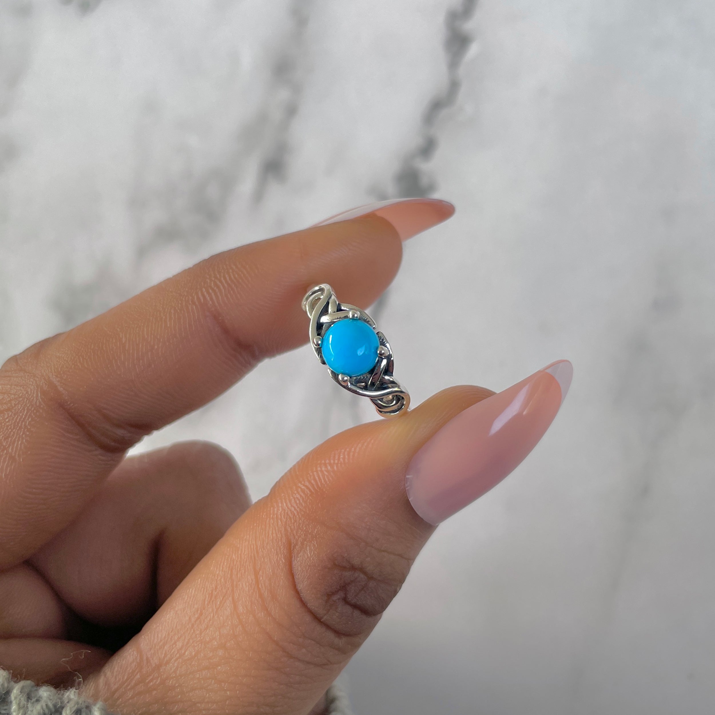 Turquoise Ring-(TRQ-RDR-1491.)