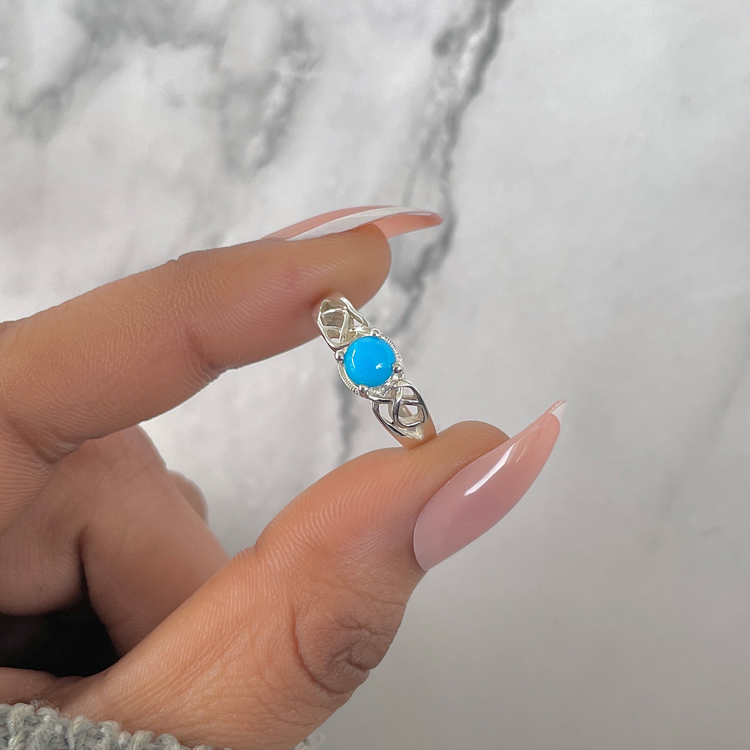 Turquoise Ring-(TRQ-RDR-1493.)