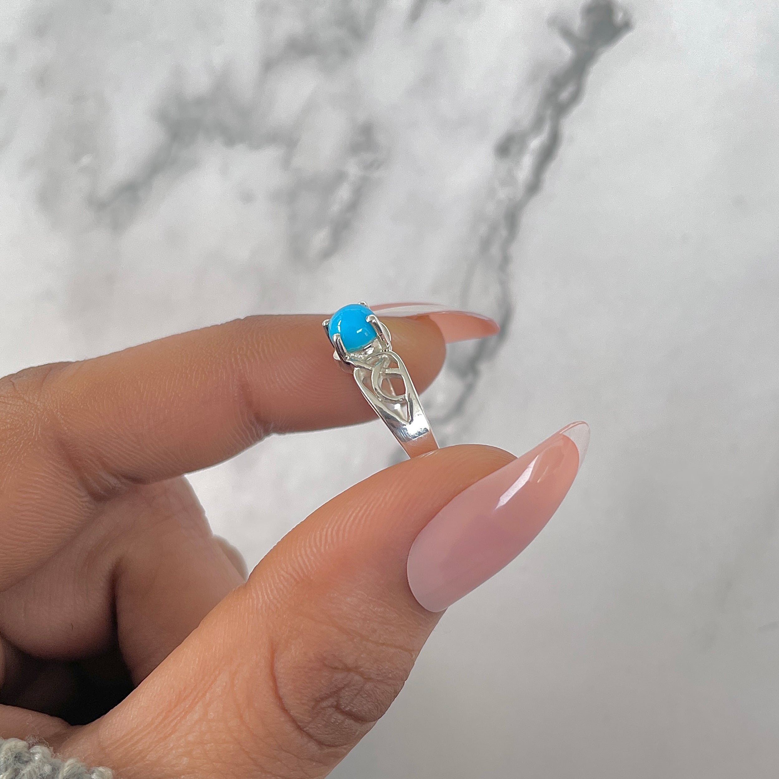 Turquoise Ring-(TRQ-RDR-1493.)
