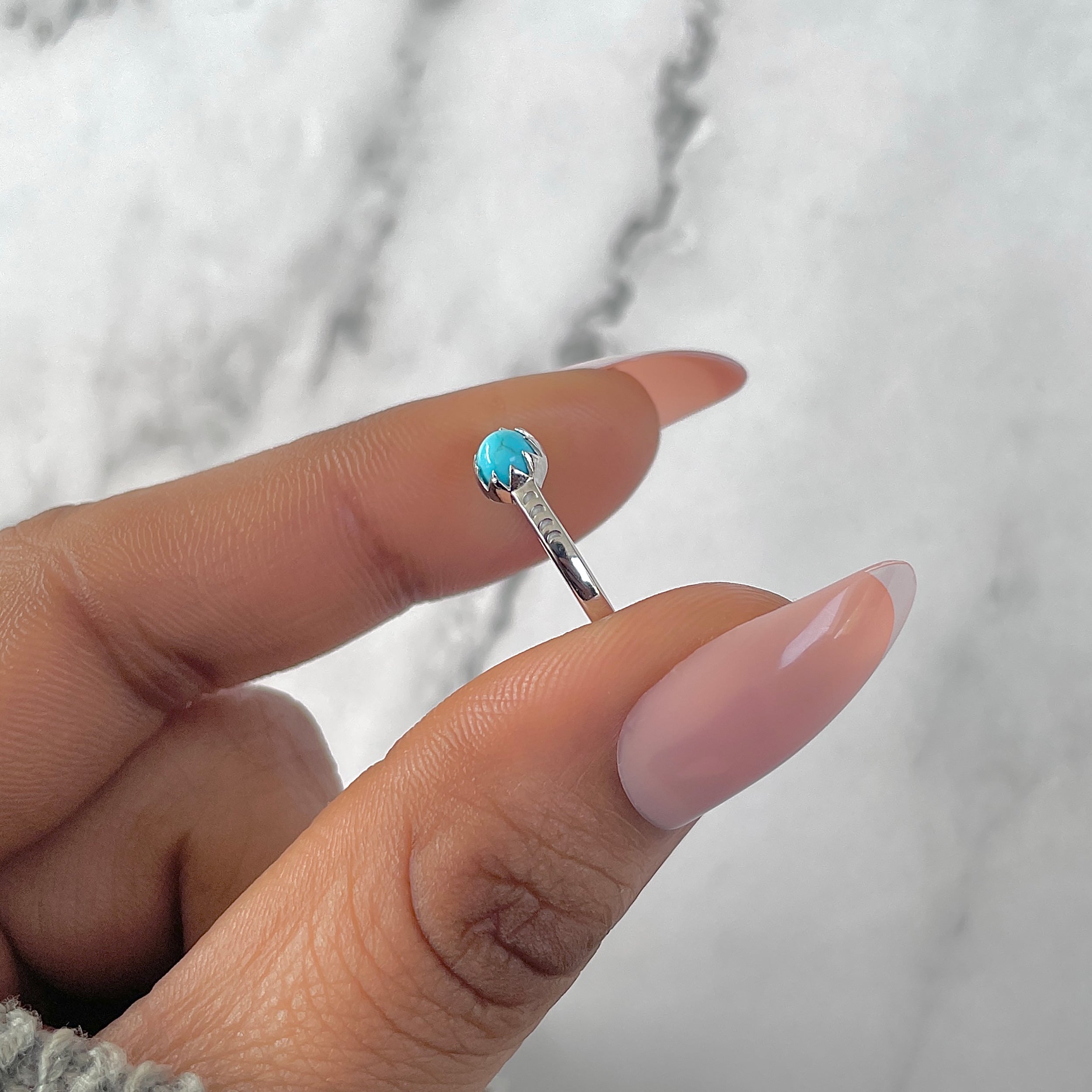 Turquoise Ring-(TRQ-RDR-1505-A.)