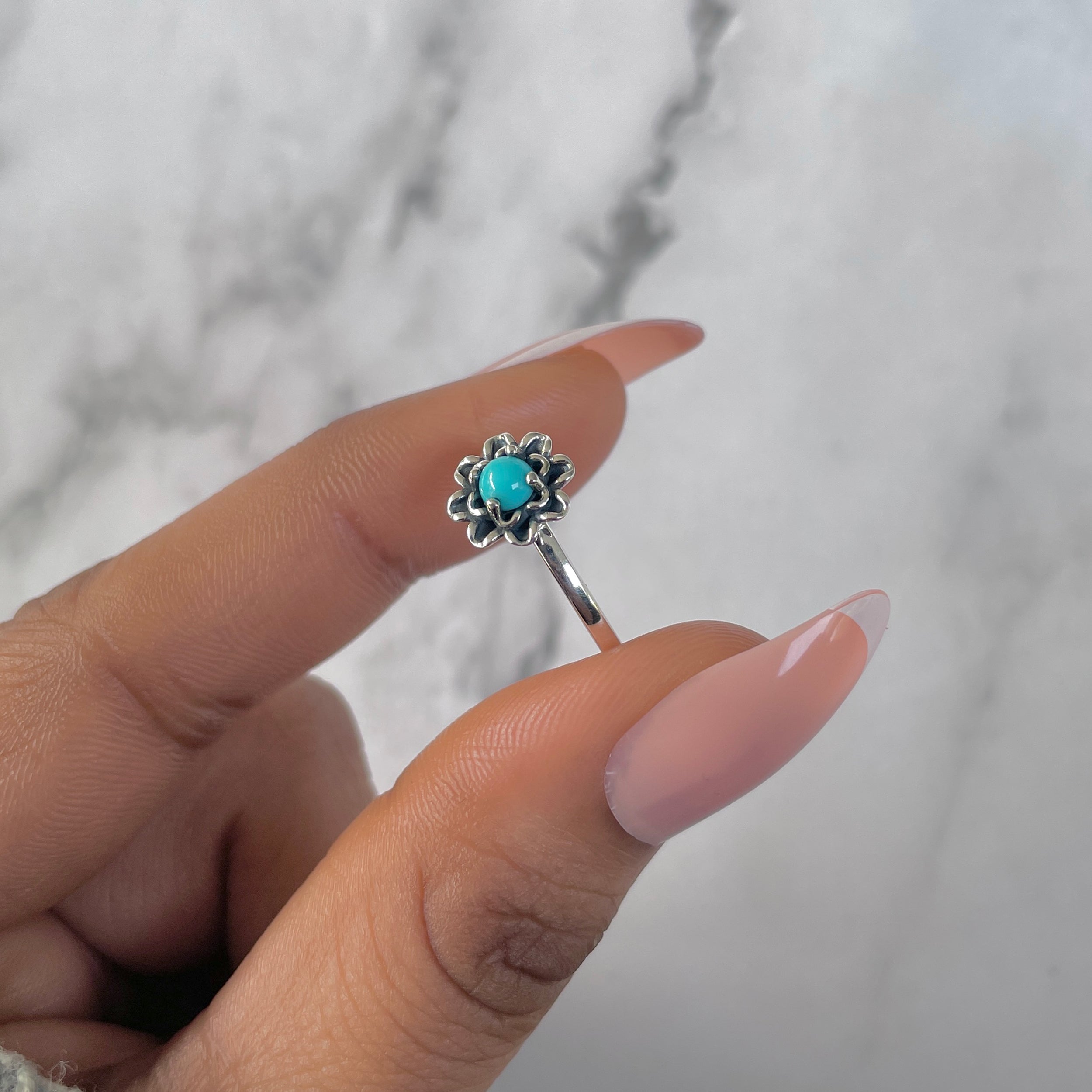 Turquoise Ring-(TRQ-RDR-1515-A.)