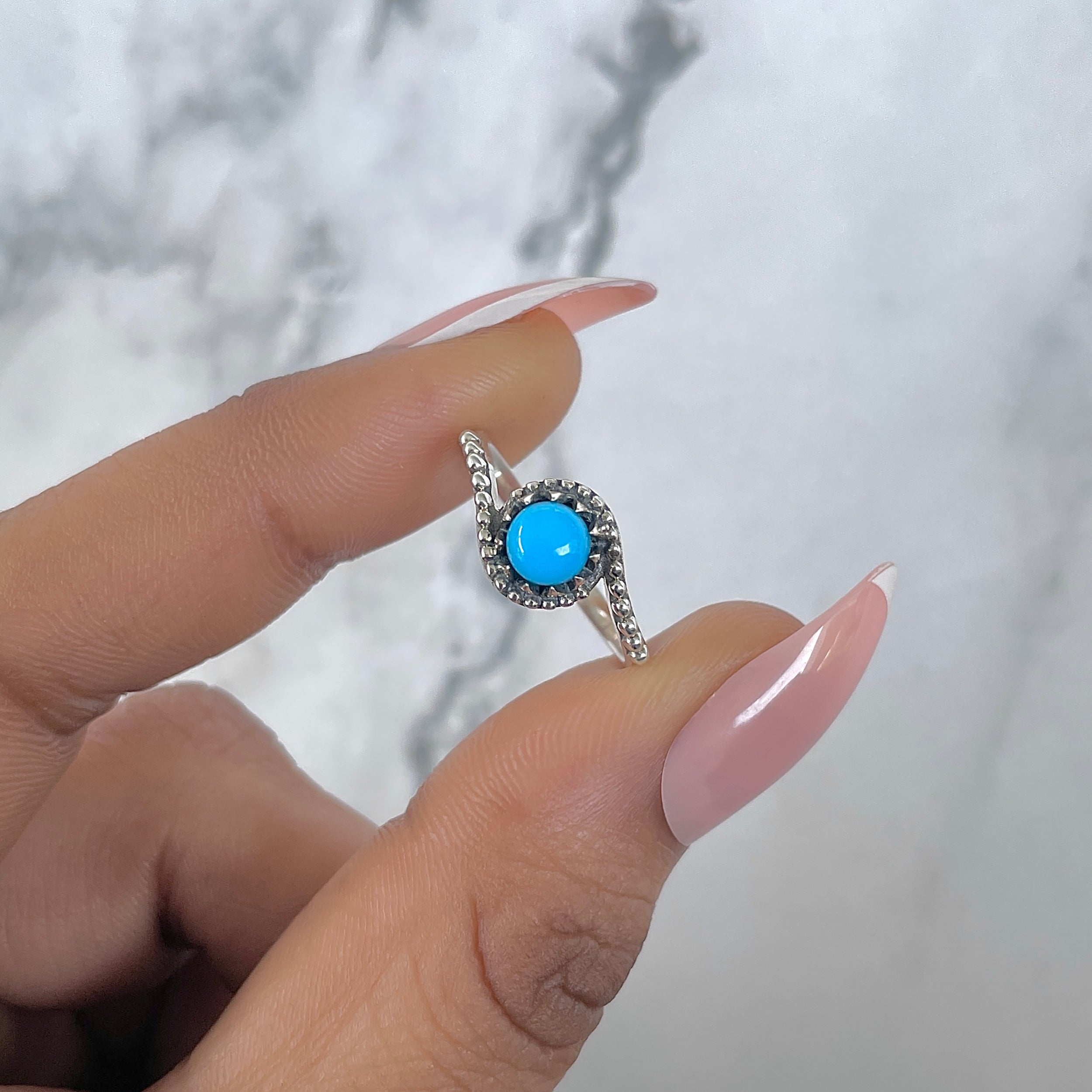 Turquoise Ring-(TRQ-RDR-1516.)