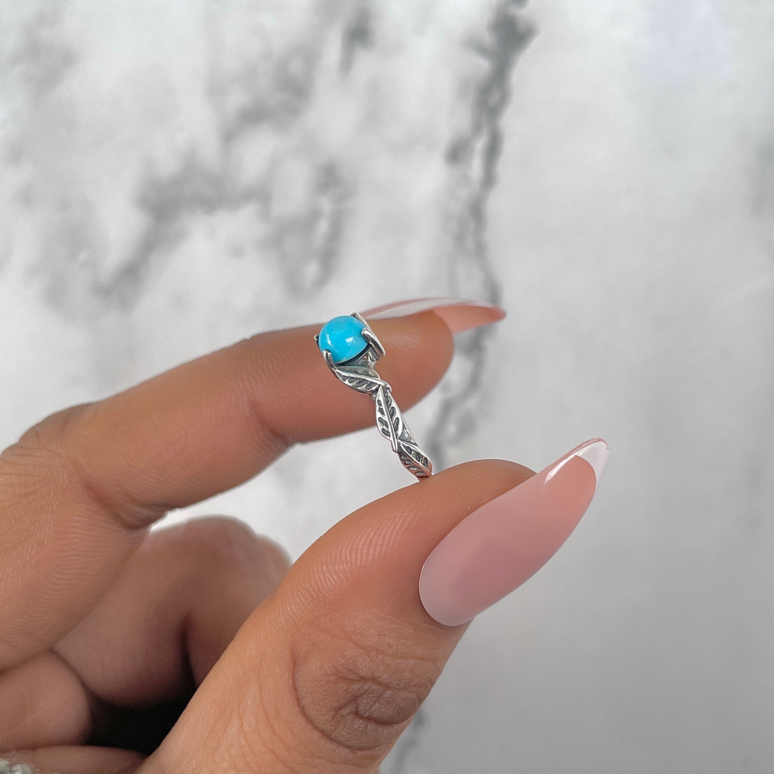 Turquoise Ring-(TRQ-RDR-1517.)